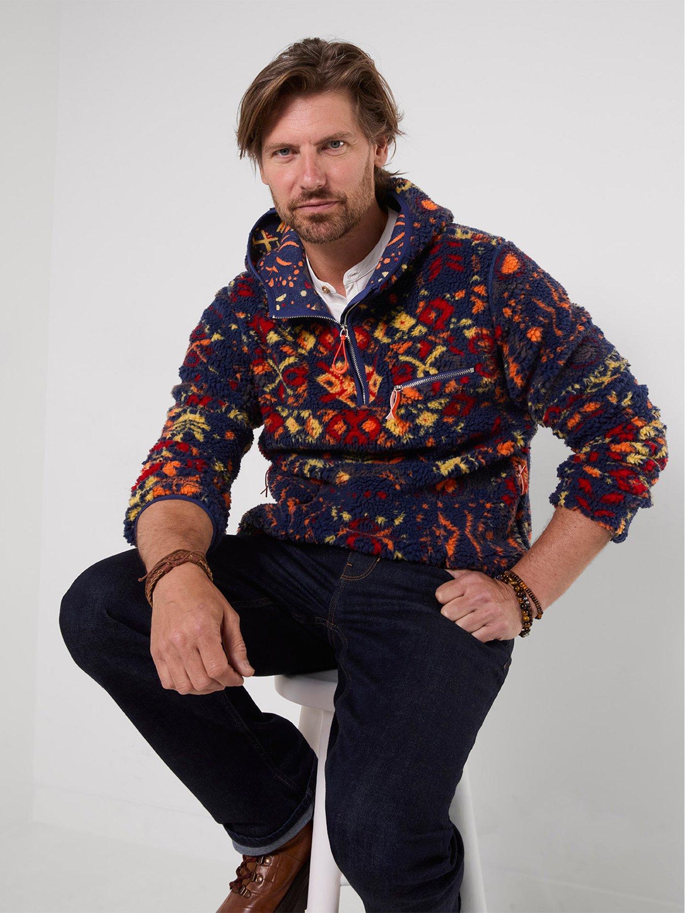 Image 1 of 7 of Joe Browns Perfect Pattern Borg Hoodie