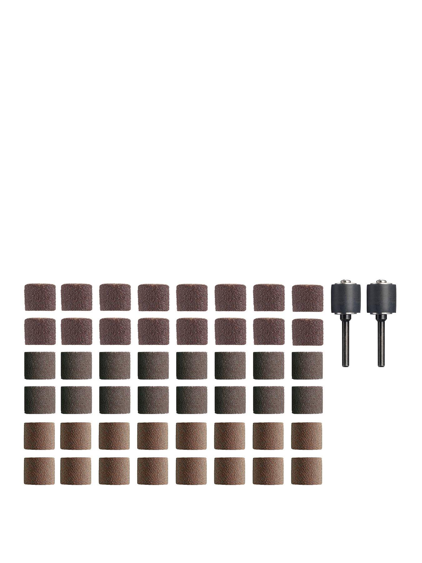 Image 1 of 1 of Dremel 13 mm Sanding Mandrels &amp; Bands 50pc Variety Pack