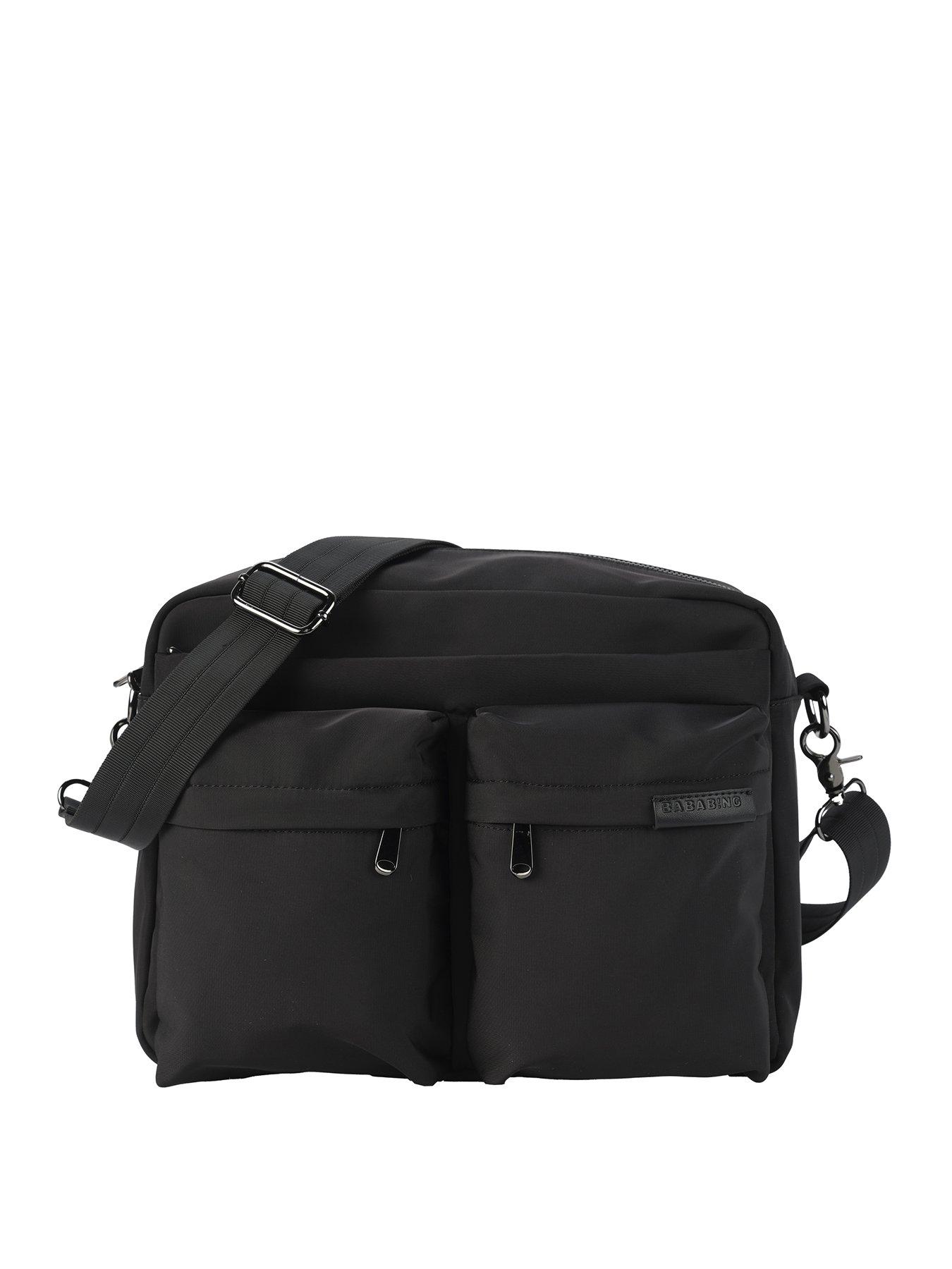 Image 1 of 6 of BabaBing! Aalia Cross Body Changing Bag - Black