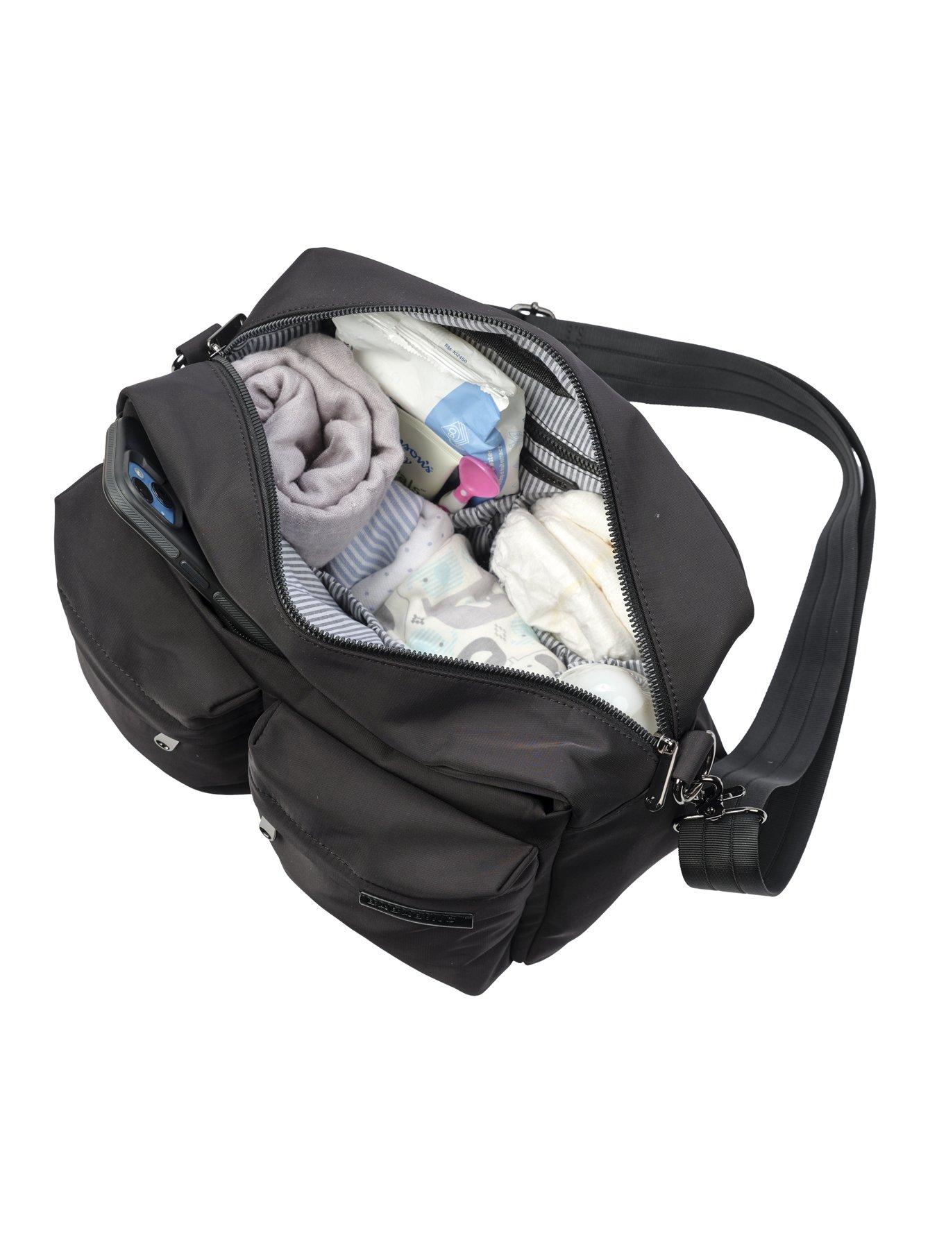 Image 4 of 6 of BabaBing! Aalia Cross Body Changing Bag - Black