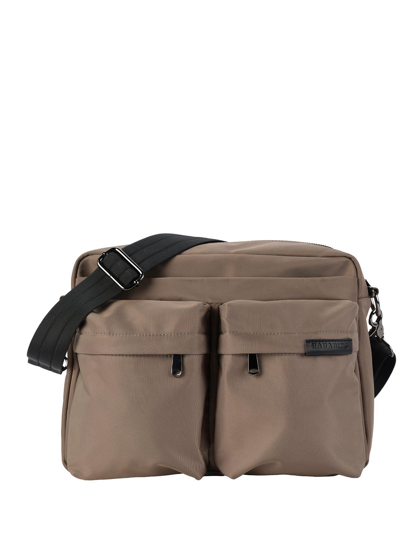 Image 1 of 6 of BabaBing! Aalia Cross Body Changing Bag - Mink