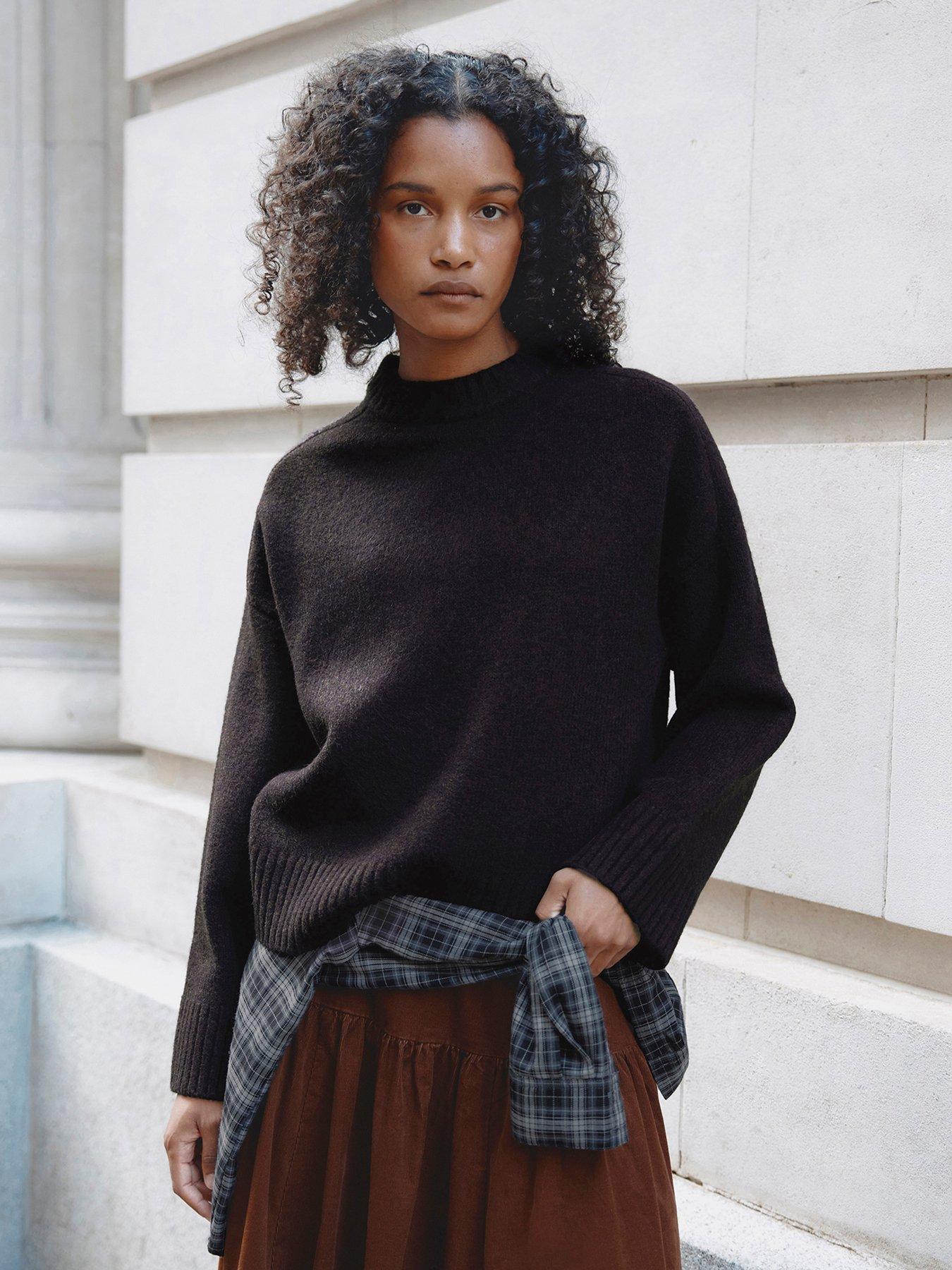 Image 1 of 5 of Albaray Cosy Jumper - Brown