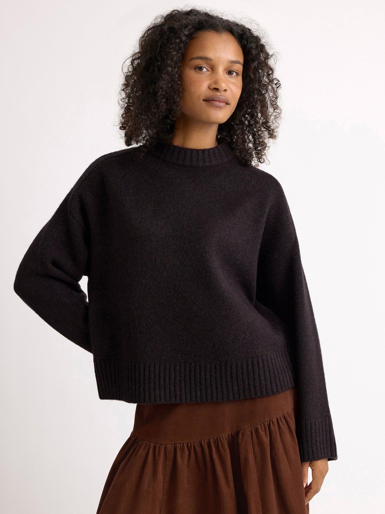 Image 2 of 5 of Albaray Cosy Jumper - Brown