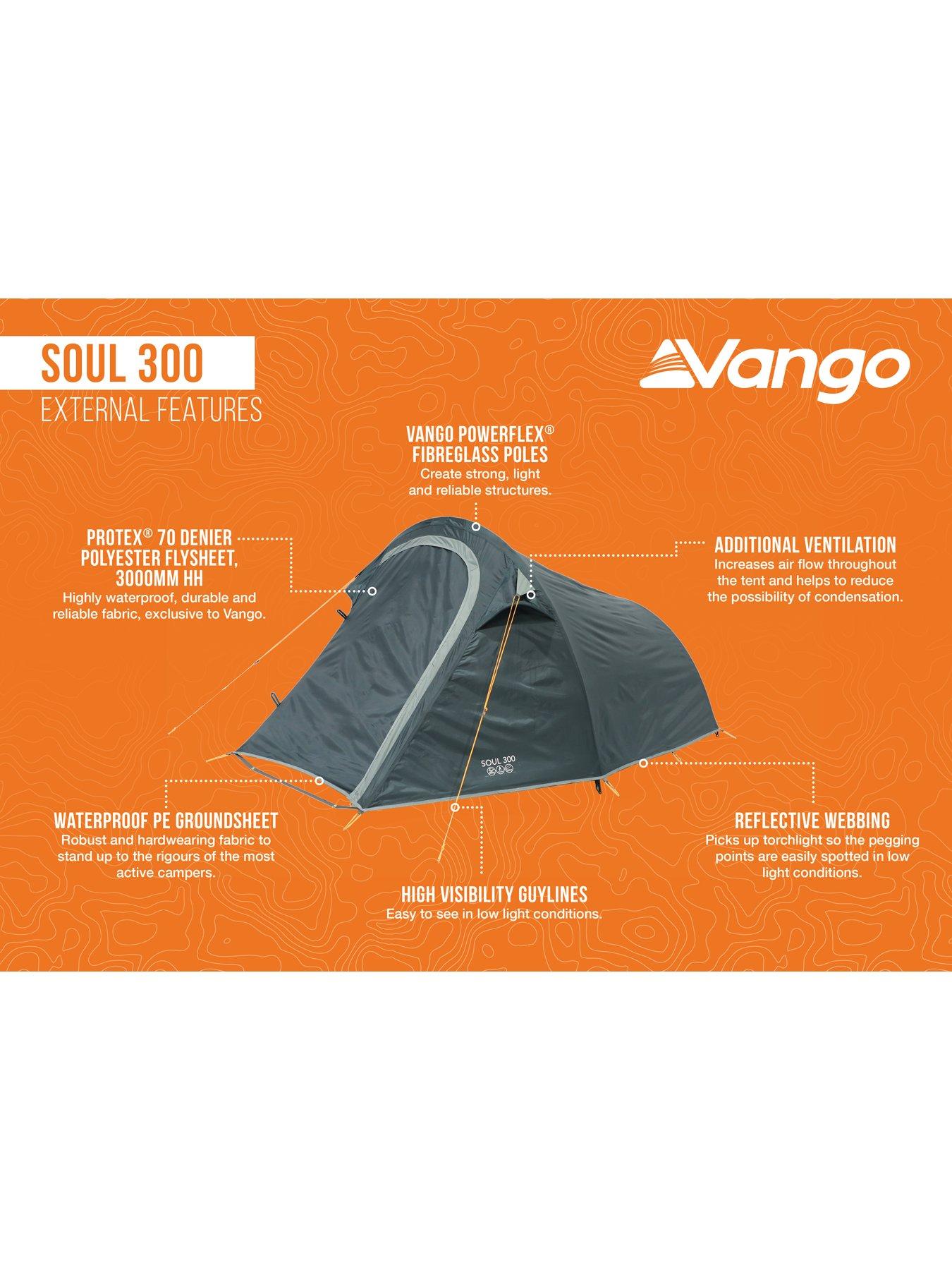 Image 3 of 8 of Vango Soul 300 Deep Blue Tent