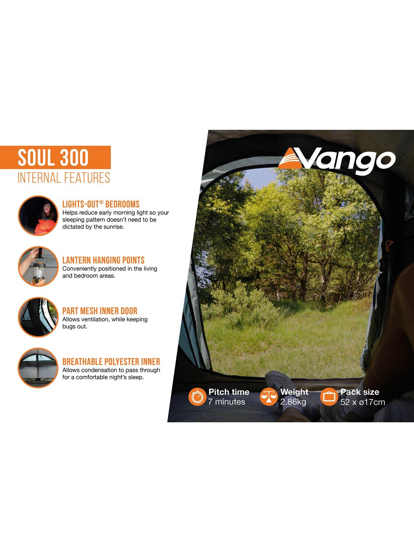 Image 4 of 8 of Vango Soul 300 Deep Blue Tent
