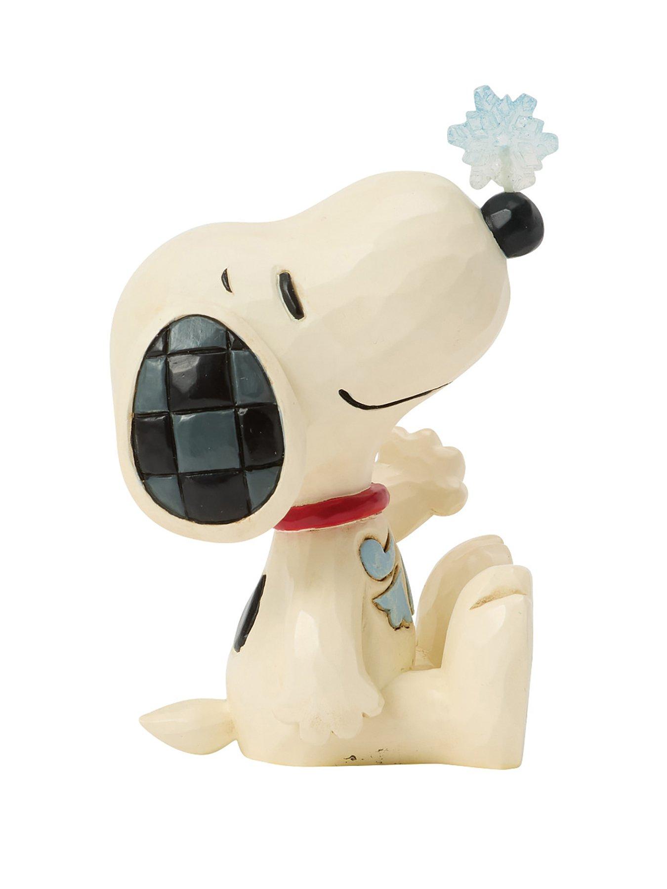 Image 1 of 5 of Snoopy Snowflake Mini Figurine