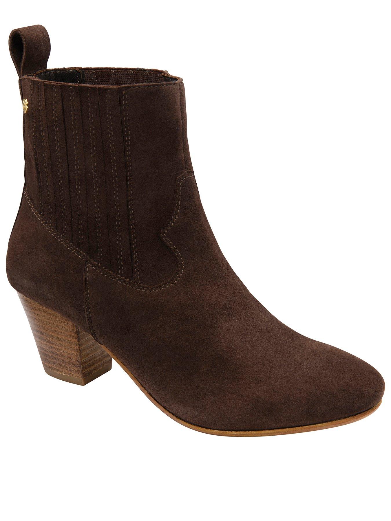 Ravel Women's Brown Axford Suede Ankle Boots - Image 2