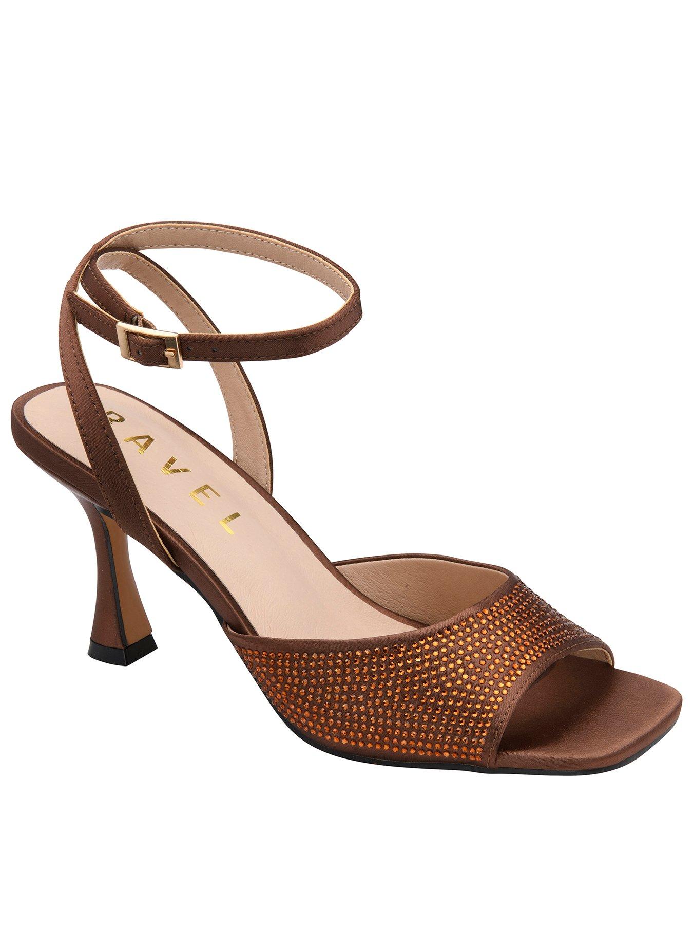 Ravel Chocolate Holms Anklestrap Sandals - Image 2