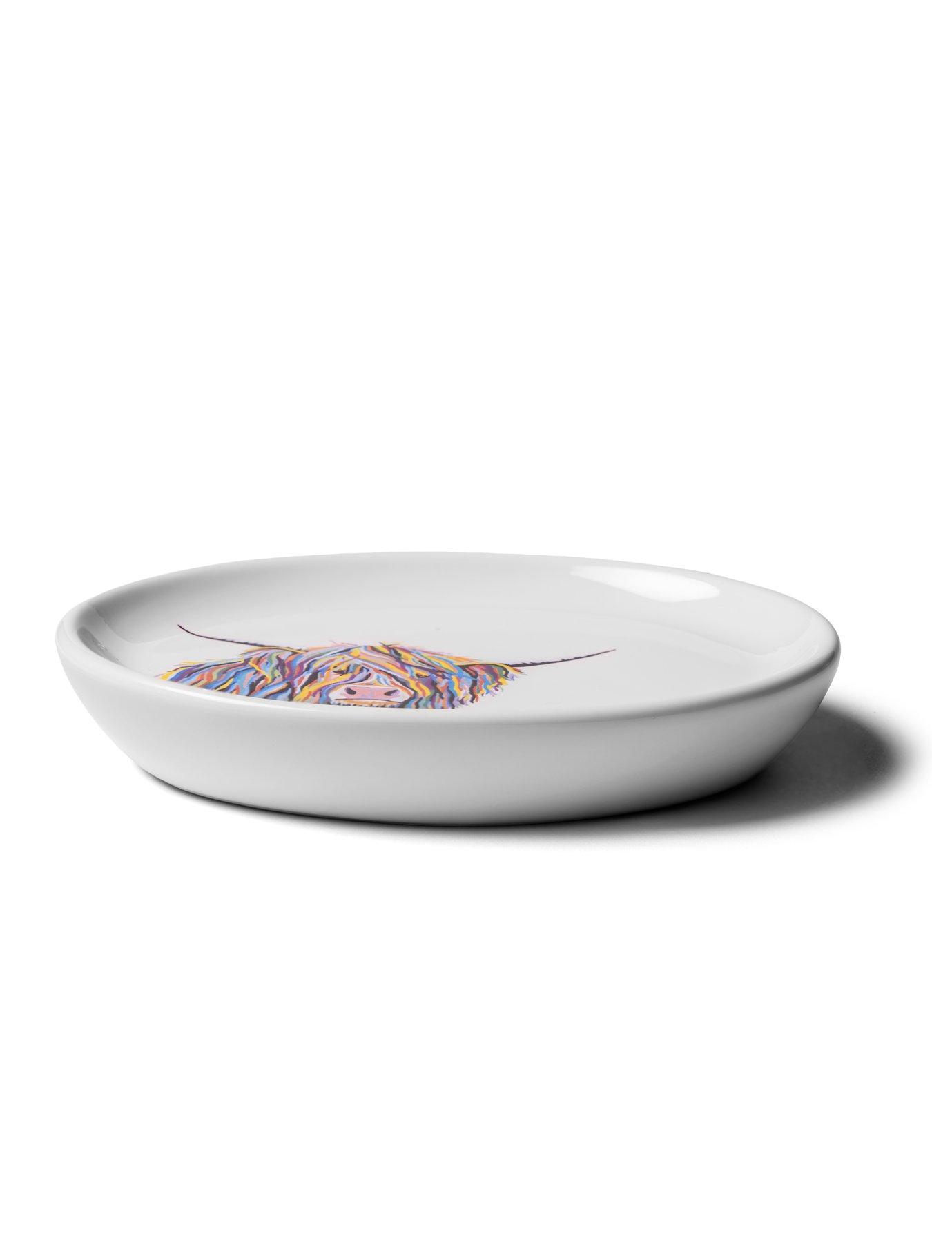 Image 3 of 6 of Croydex Steven Brown Ceramic Soap Dish - Angus Mccoo