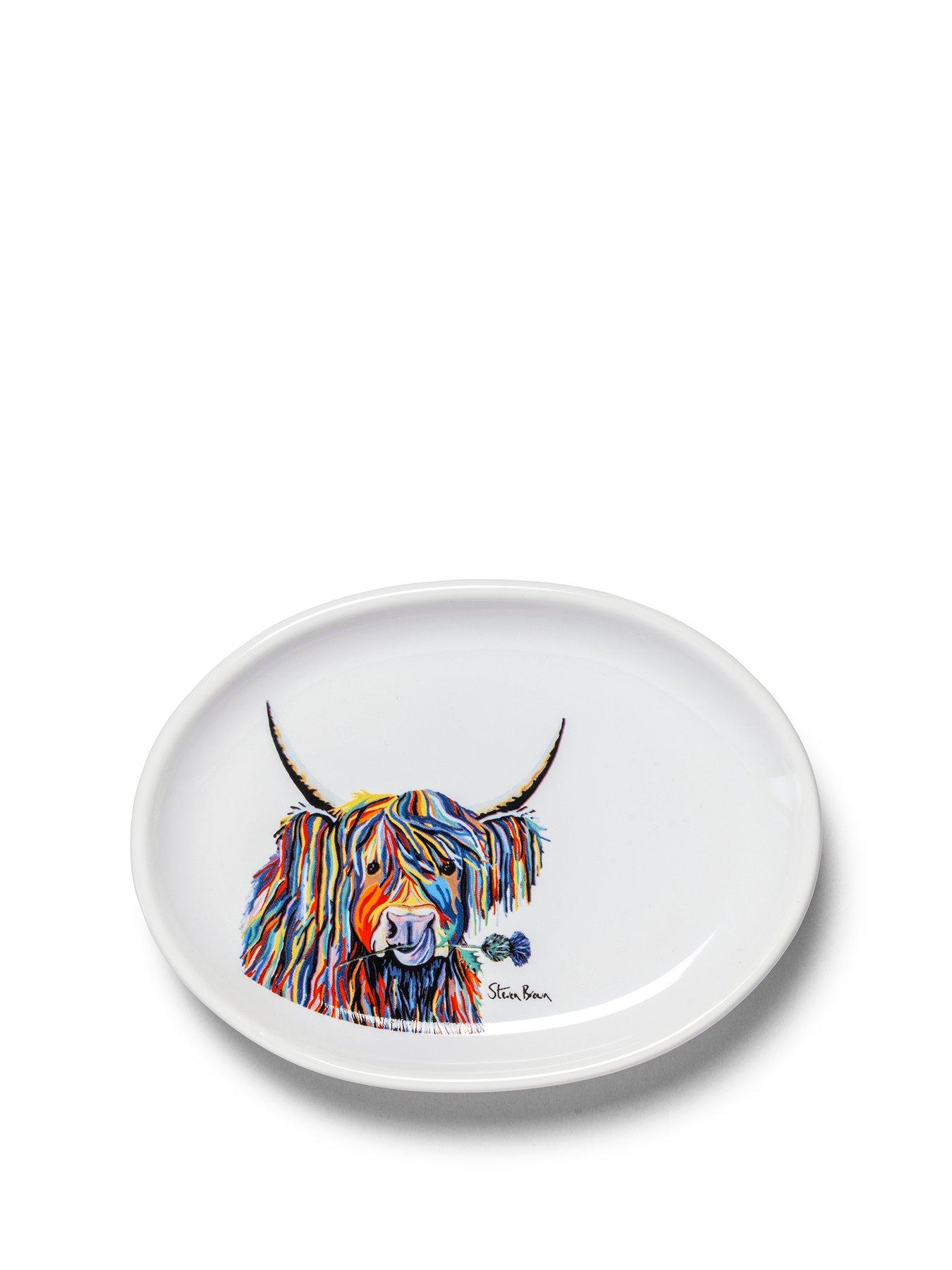 Image 2 of 6 of Croydex Steven Brown Ceramic Soap Dish - Lizzie Mccoo