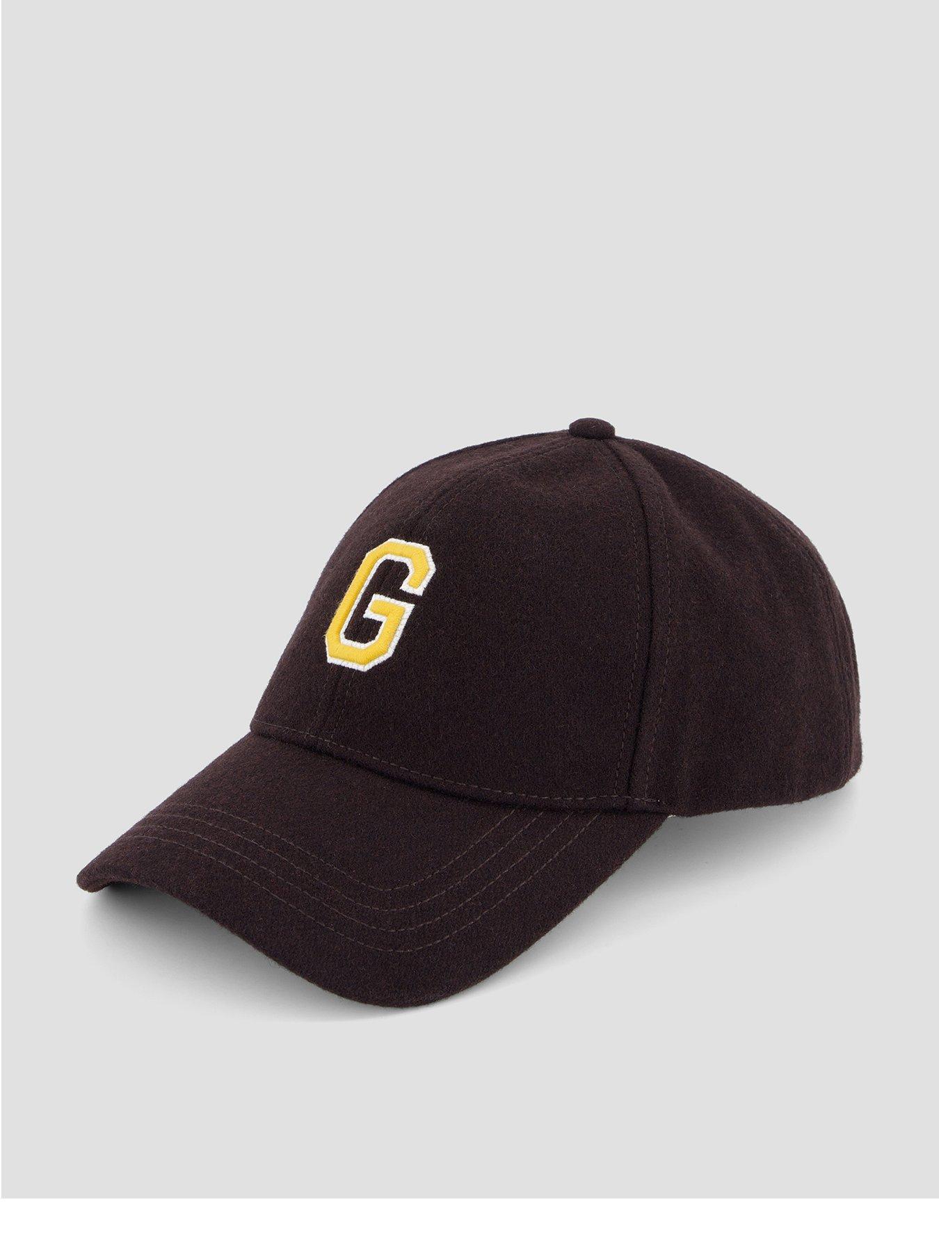 Image 1 of 4 of GANT Melton Cap - Brown