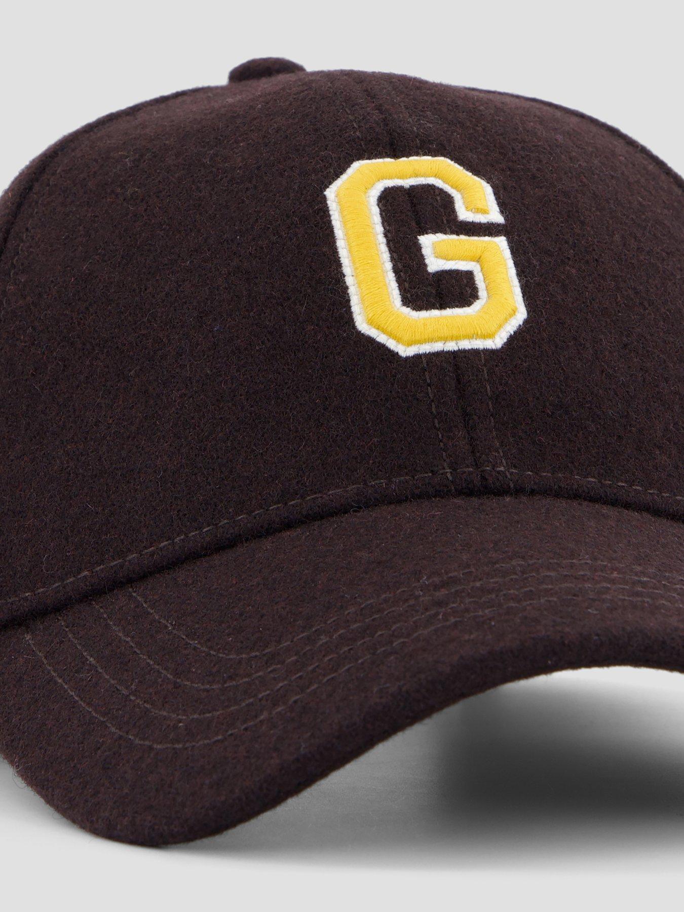 Image 3 of 4 of GANT Melton Cap - Brown