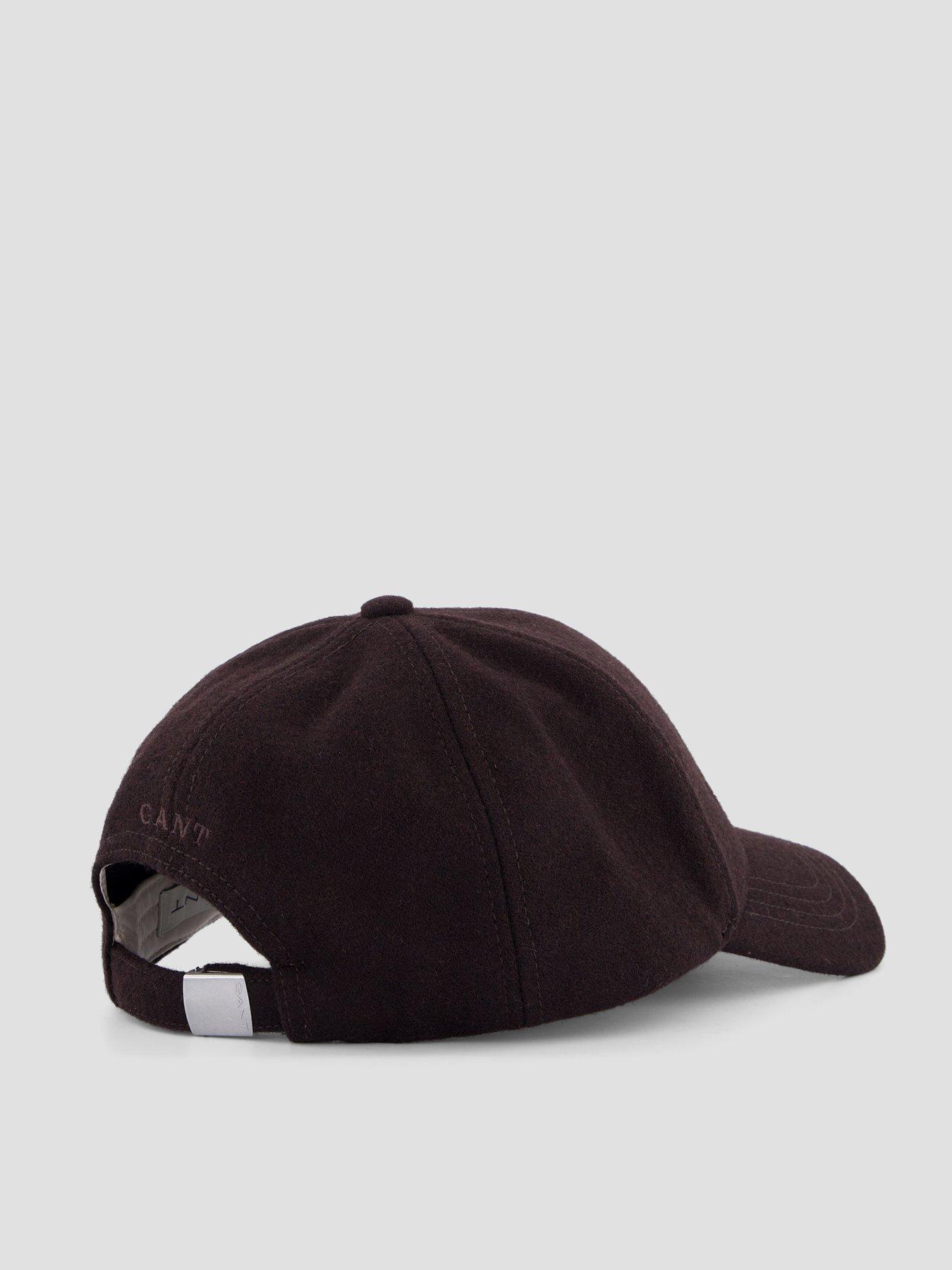 Image 4 of 4 of GANT Melton Cap - Brown