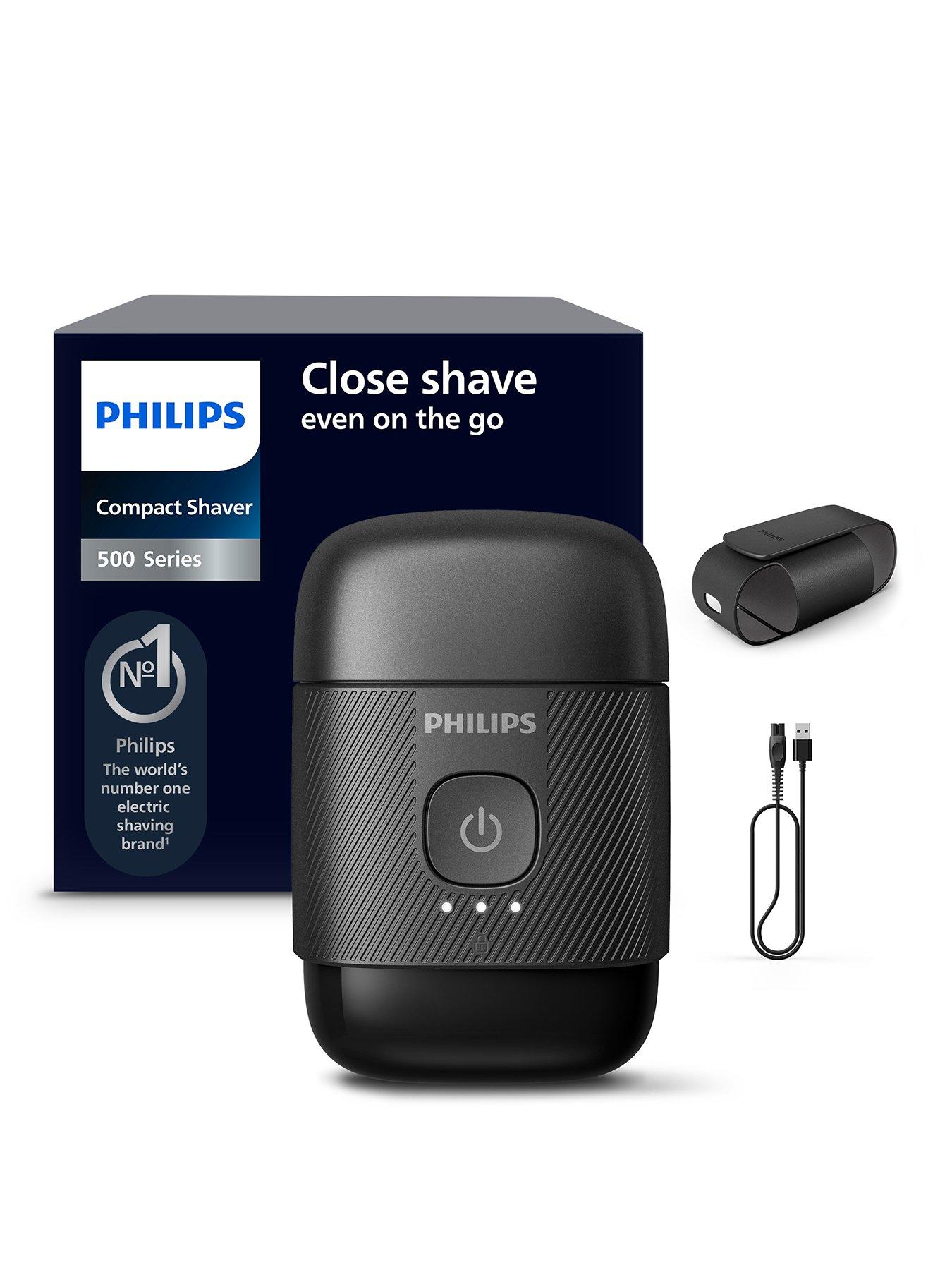 Philips Series 5000 On-the-Go Rotary Electric Shaver, One Colour, Men