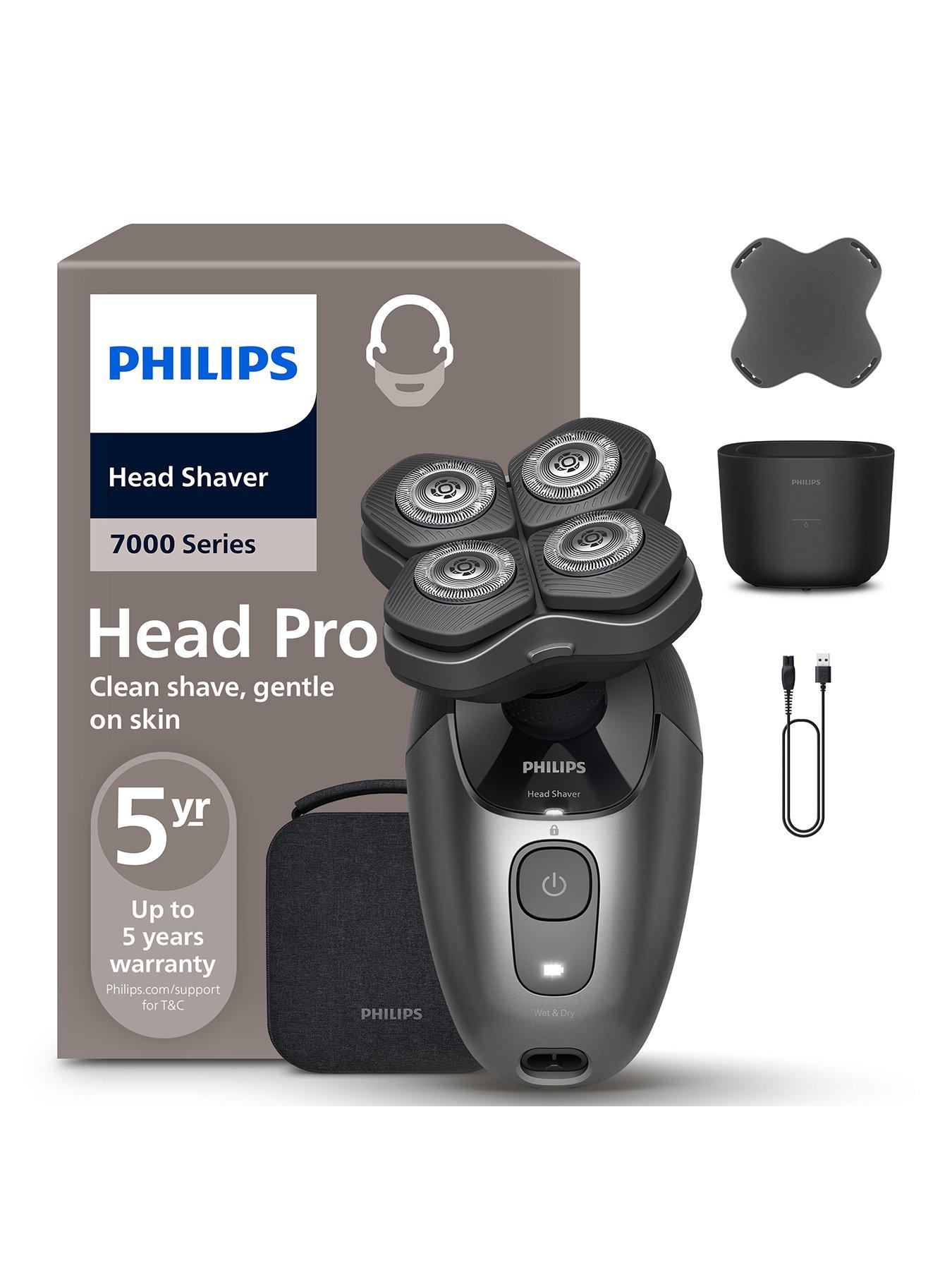 Philips Series 7000 Head Shaver Pro, 360° Flexing Head & Comfort Blades For Clean Shave, Up To 90-Minute Run-Time,Hs7980/15 - Image 5