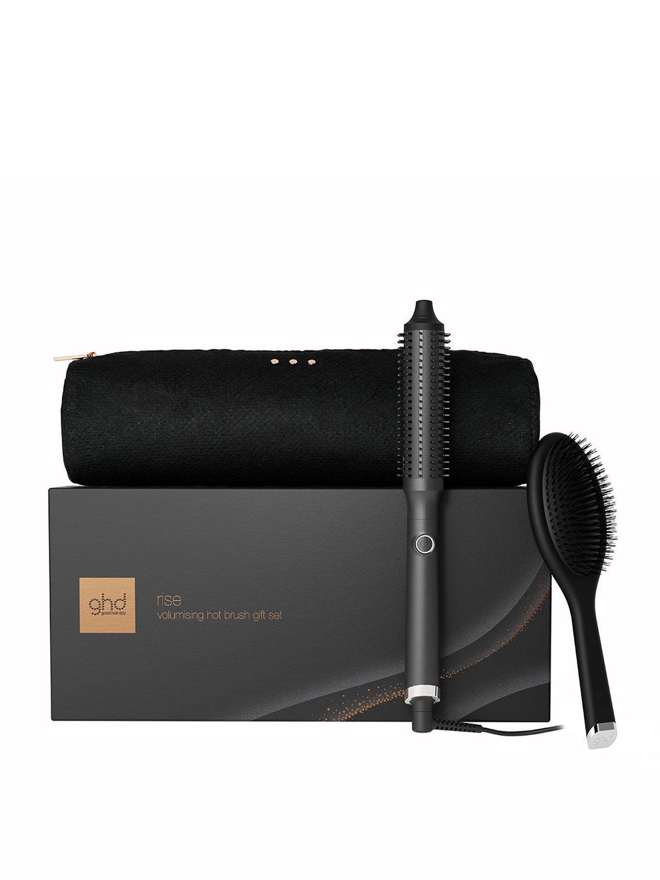 ghd Rise Volumising Hot Brush Festive Gift Set in Black, Black, Women