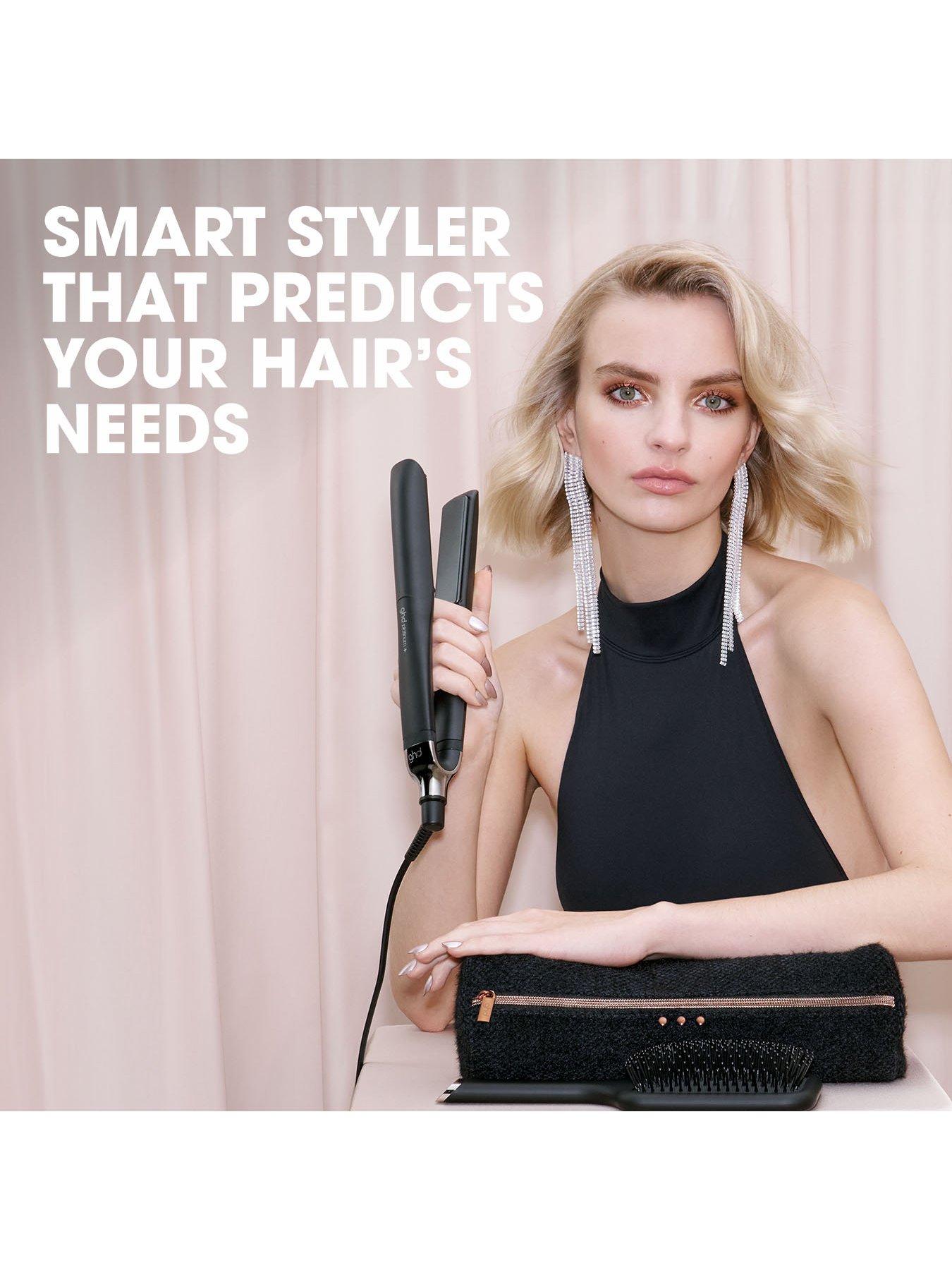 Image 3 of 8 of ghd Platinum+ Hair Straightener Festive Gift Set in Black