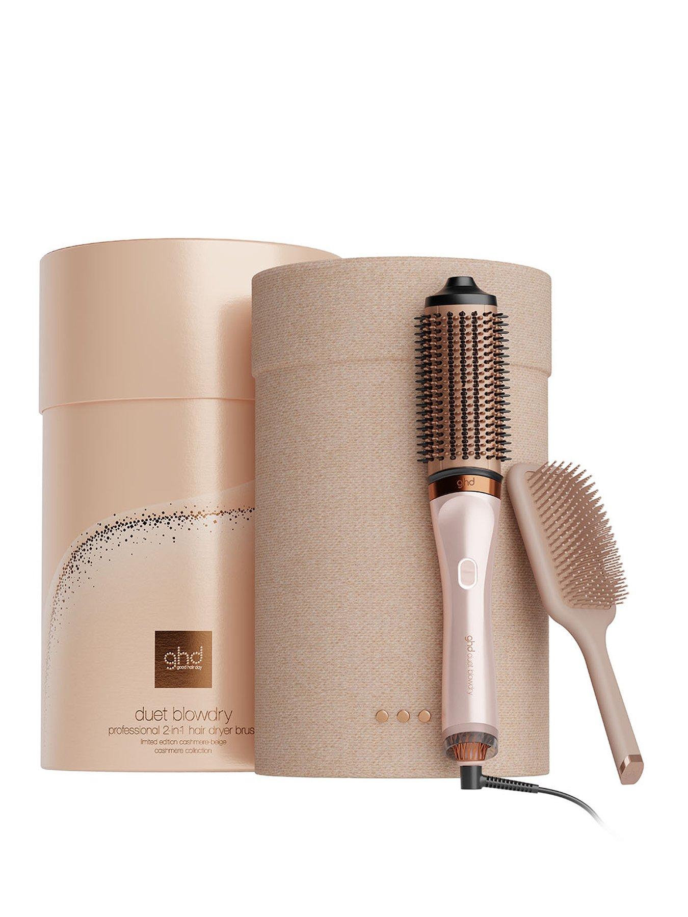 Ghd Duet Blowdry 2-In-1 Hair Dryer Brush Festive Gift Set In Cashmere Beige