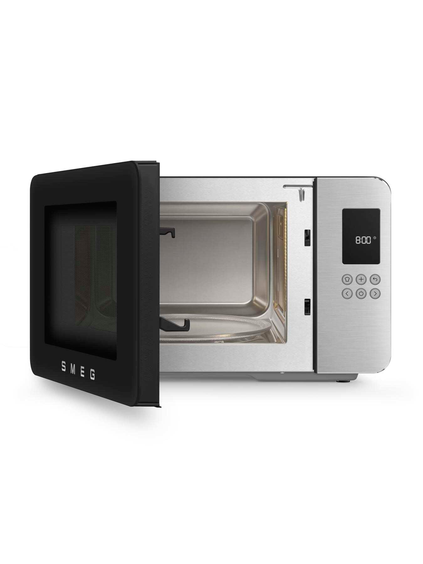 Image 2 of 7 of Smeg Microwave with Grill, Matte Black