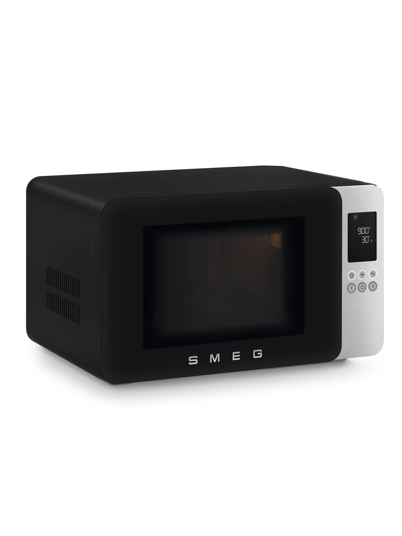 Image 3 of 7 of Smeg Microwave with Grill, Matte Black