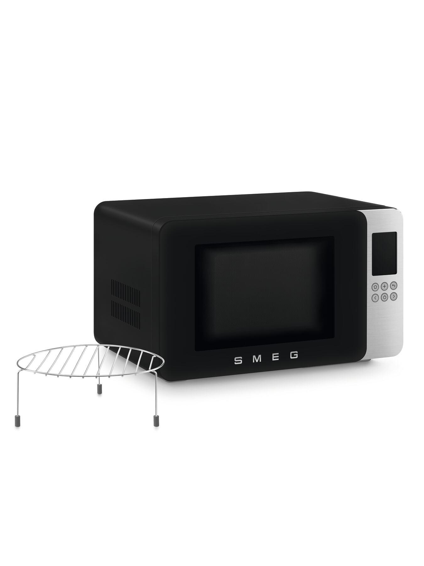 Image 7 of 7 of Smeg Microwave with Grill, Matte Black