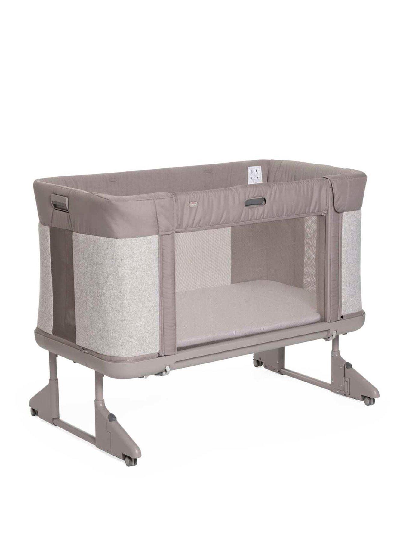 Chicco Next2Me Forever 3-in1 Bedside Cot, Co-Sleeping, Almond
