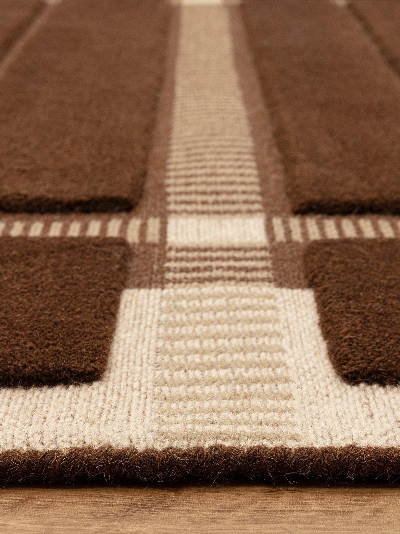 Image 7 of 7 of Asiatic Fable Rug Chocolate 120 X 170