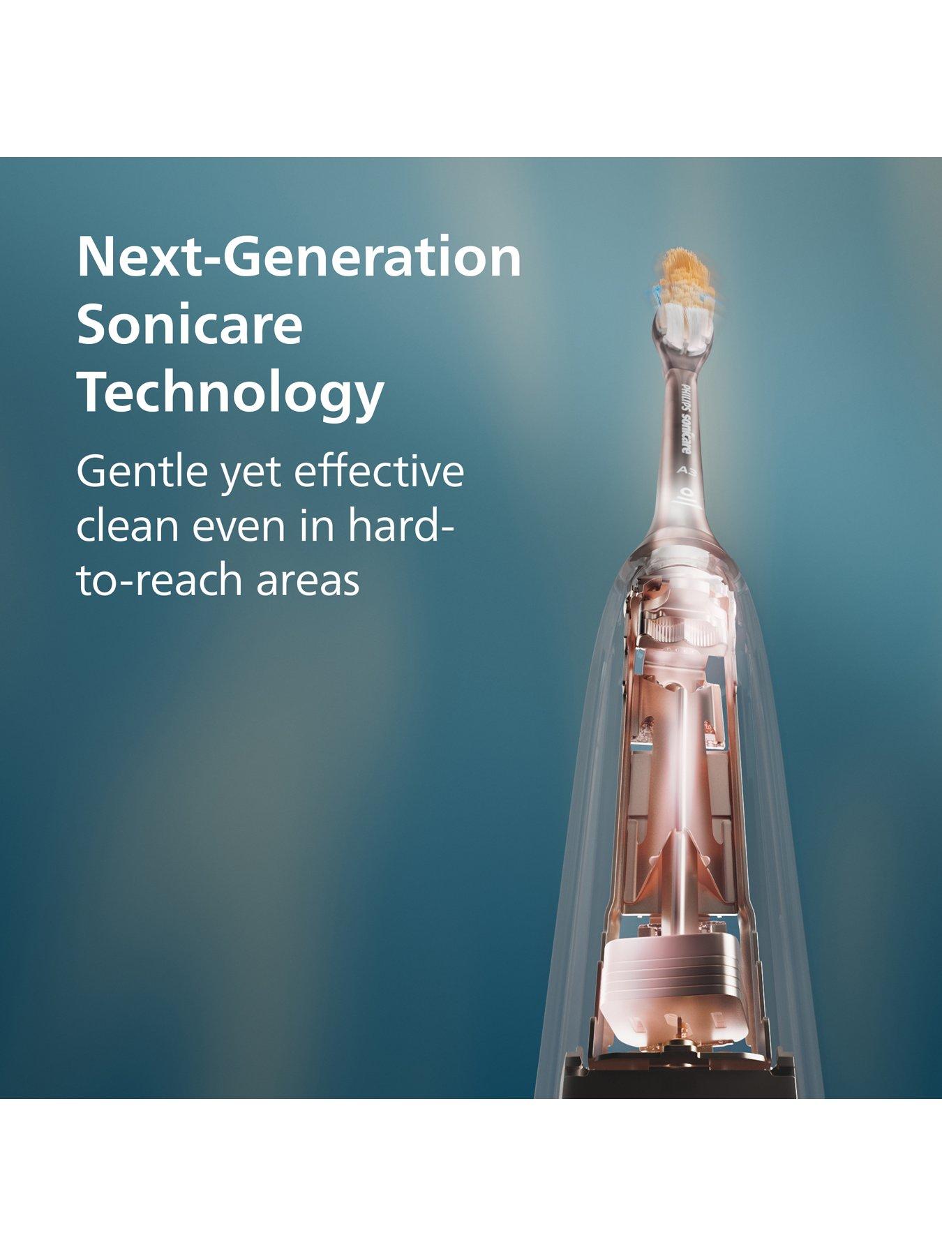 Image 2 of 7 of Philips Sonicare 7500 Electric Toothbrush, Sonic Toothbrush with App, 4 Brushing Modes and 3 Intensity Levels - Black