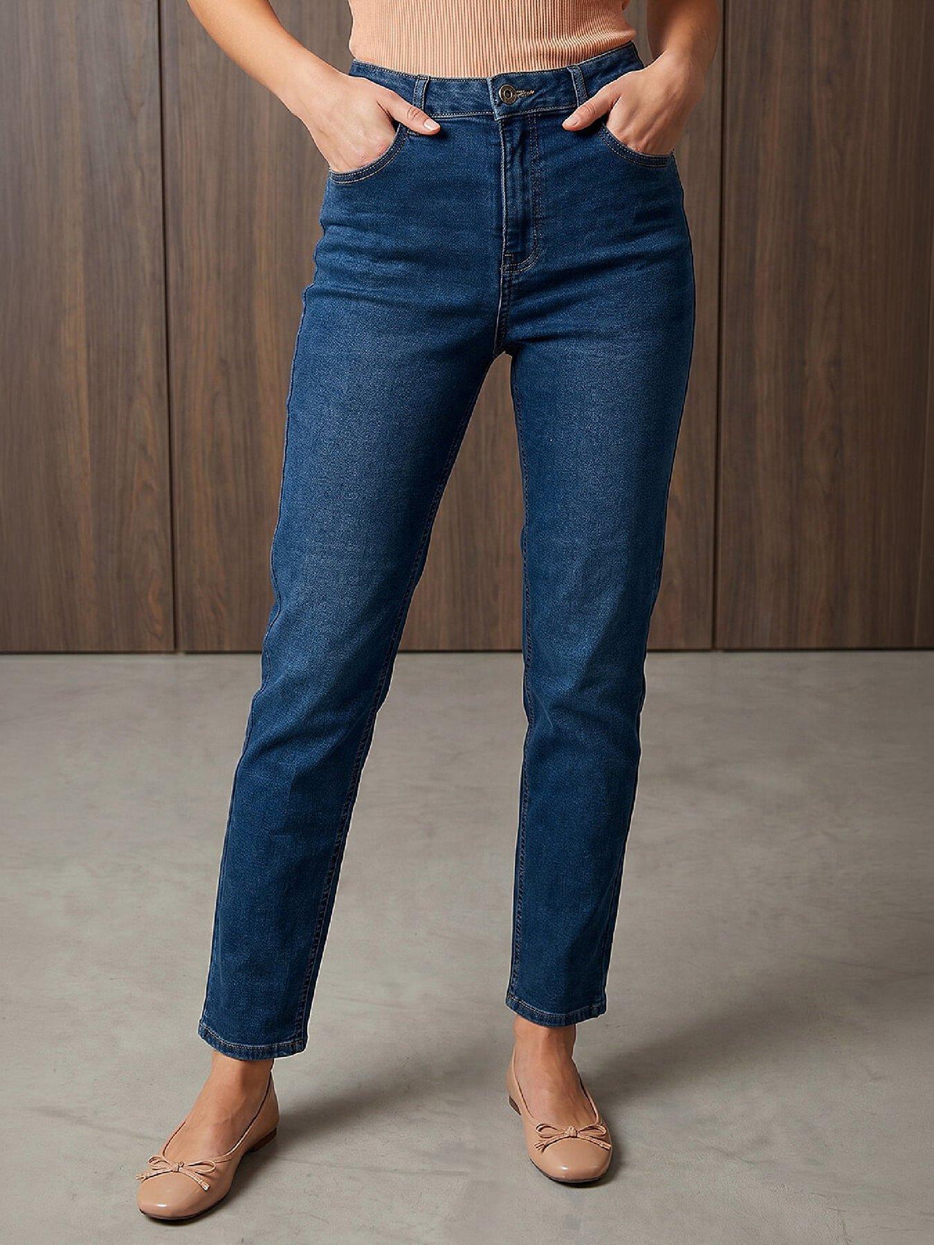 Roman Women's Denim Slim Leg Stretch Jeans Size 12 - Image 6
