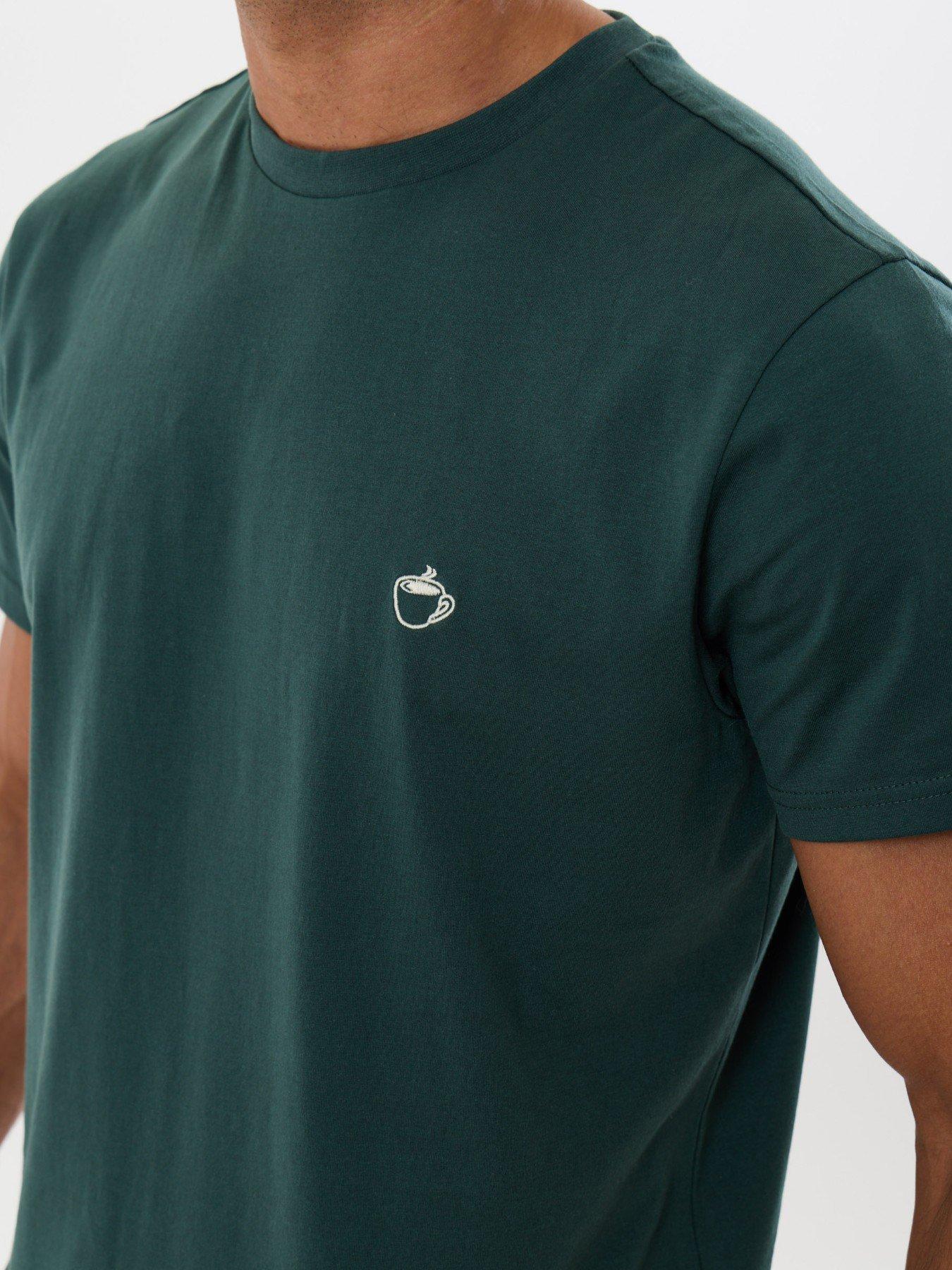 Image 5 of 5 of Threadbare Mens Flannel Pyjama Set - Green