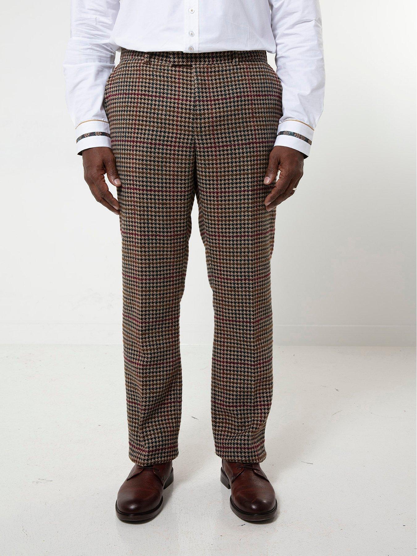 Image 1 of 6 of Joe Browns Heritage Houndstooth Trousers