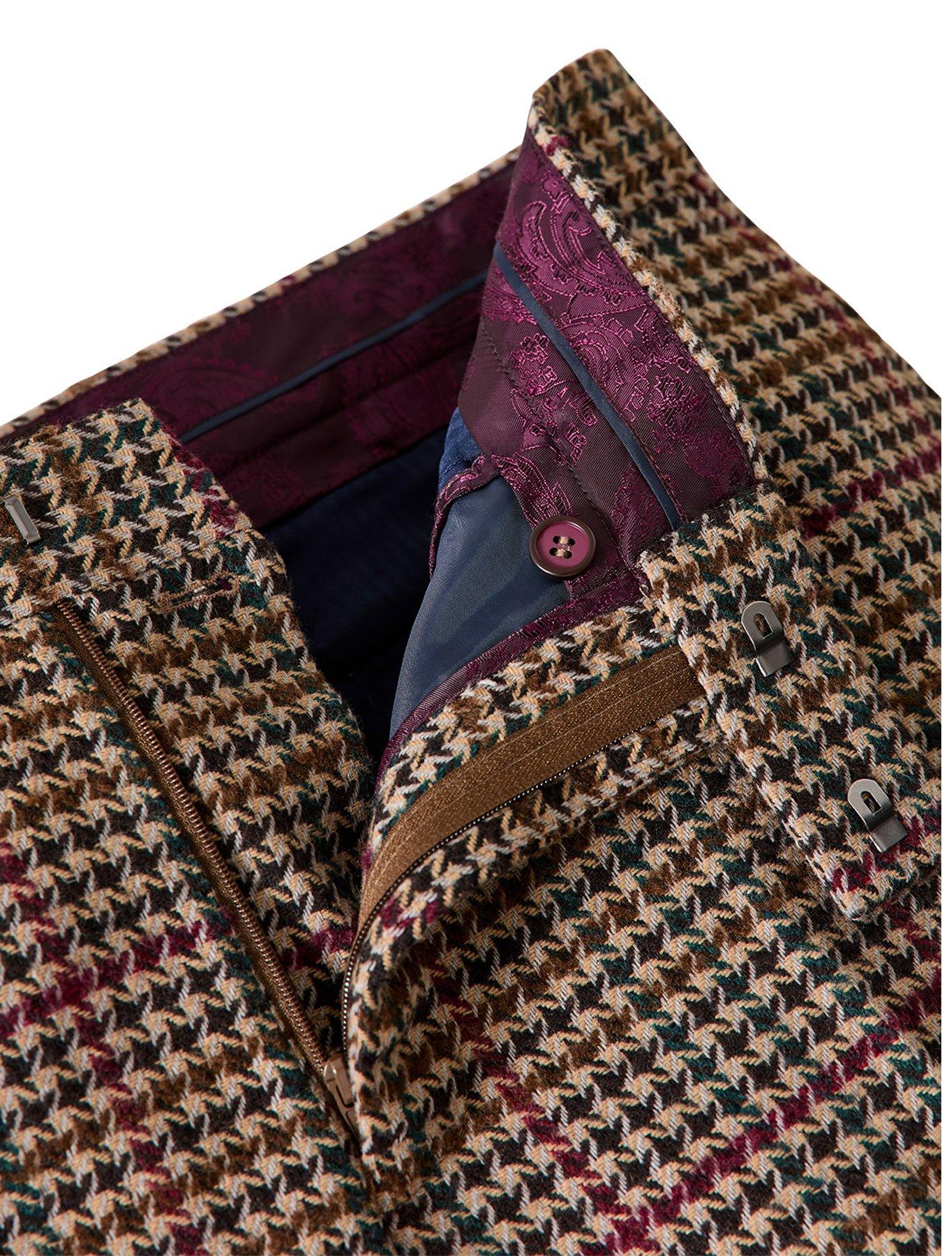 Image 4 of 6 of Joe Browns Heritage Houndstooth Trousers