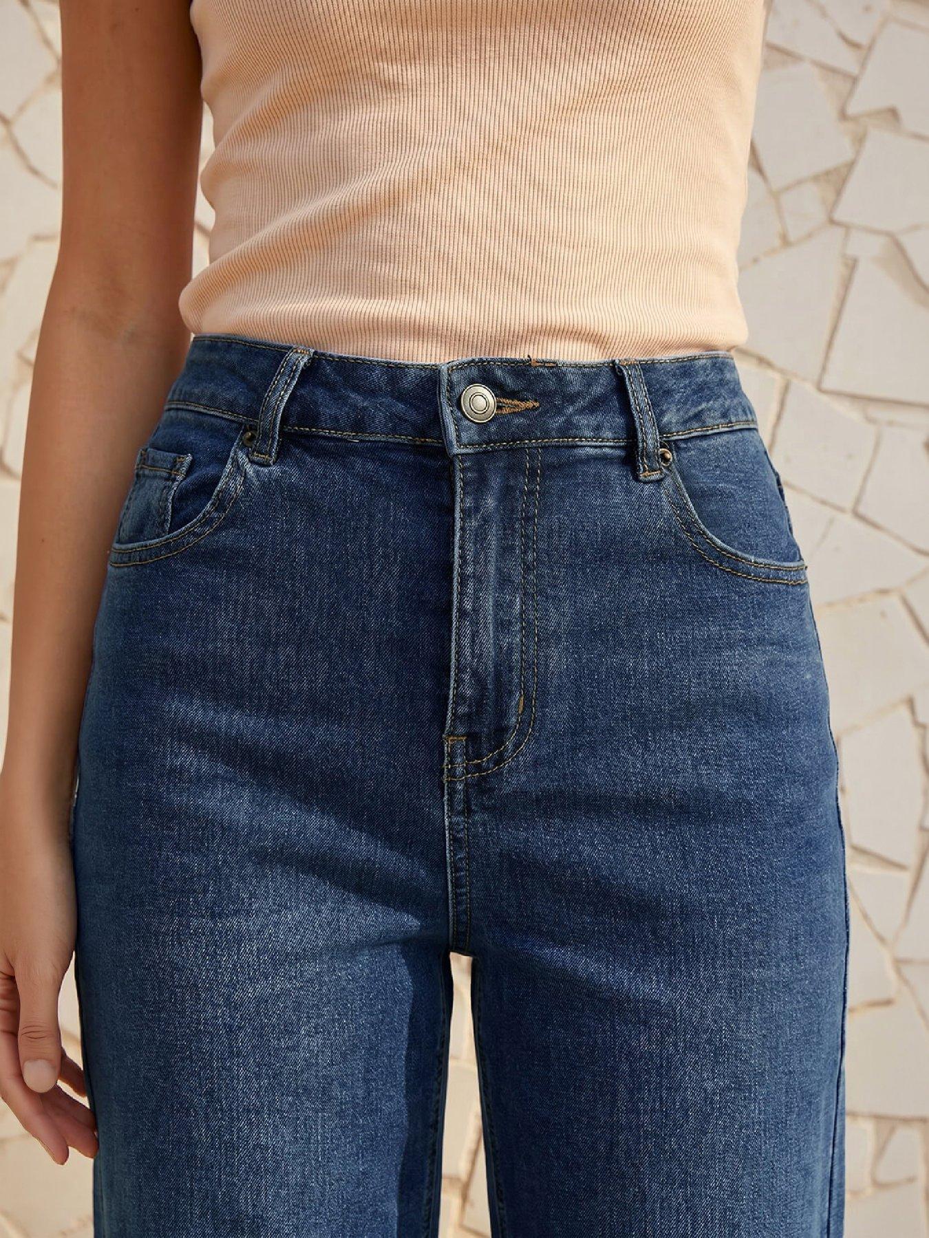 Image 2 of 4 of Roman Wide Leg Stretch Jean
