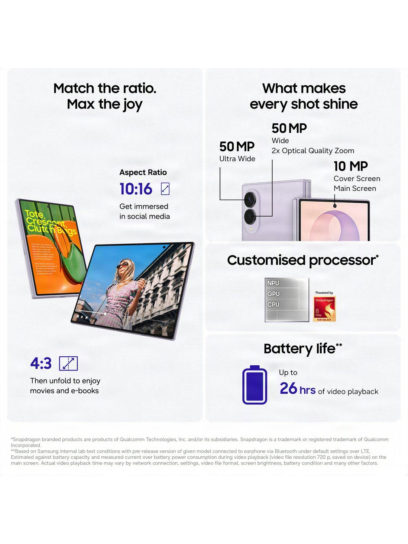 Image 3 of 7 of Samsung Galaxy Fold8, 256GB - with Galaxy AI