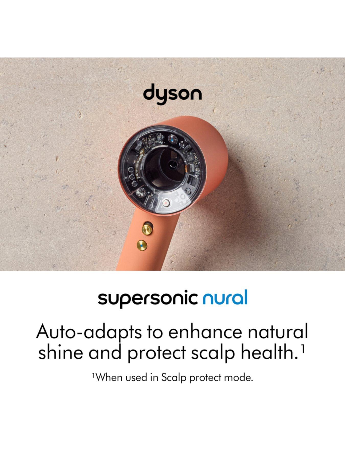 Image 2 of 8 of Dyson Supersonic Nural&trade; Hair Dryer for Straight &amp; Wavy Hair - Ceramic Apricot/Topaz