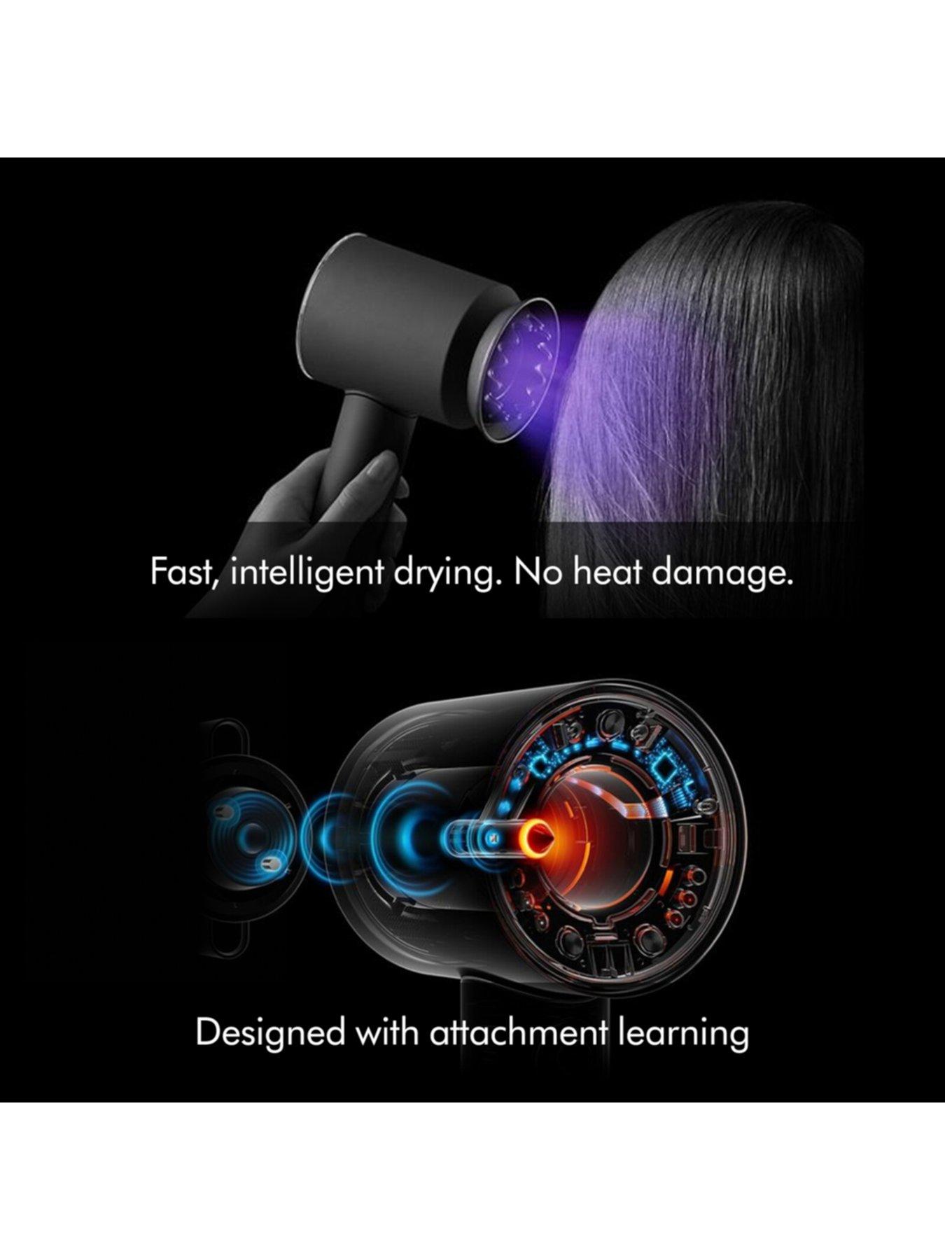 Image 3 of 8 of Dyson Supersonic Nural&trade; Hair Dryer for Straight &amp; Wavy Hair - Ceramic Apricot/Topaz