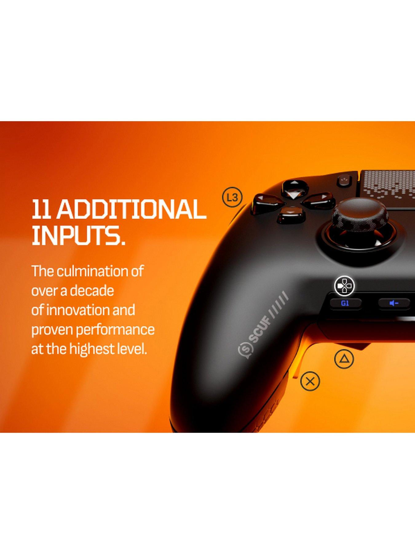 Image 3 of 7 of CORSAIR SCUF OMEGA Wireless Performance Controller for PS5 & PC - White
