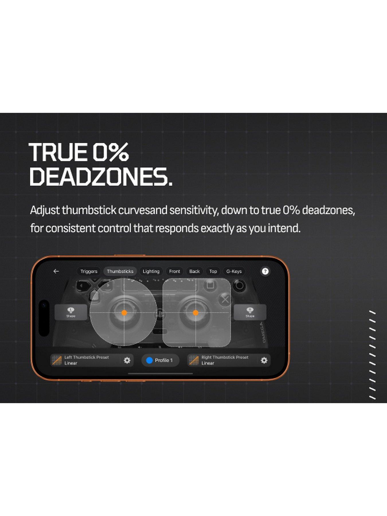 Image 6 of 7 of CORSAIR SCUF OMEGA Wireless Performance Controller for PS5 & PC - White