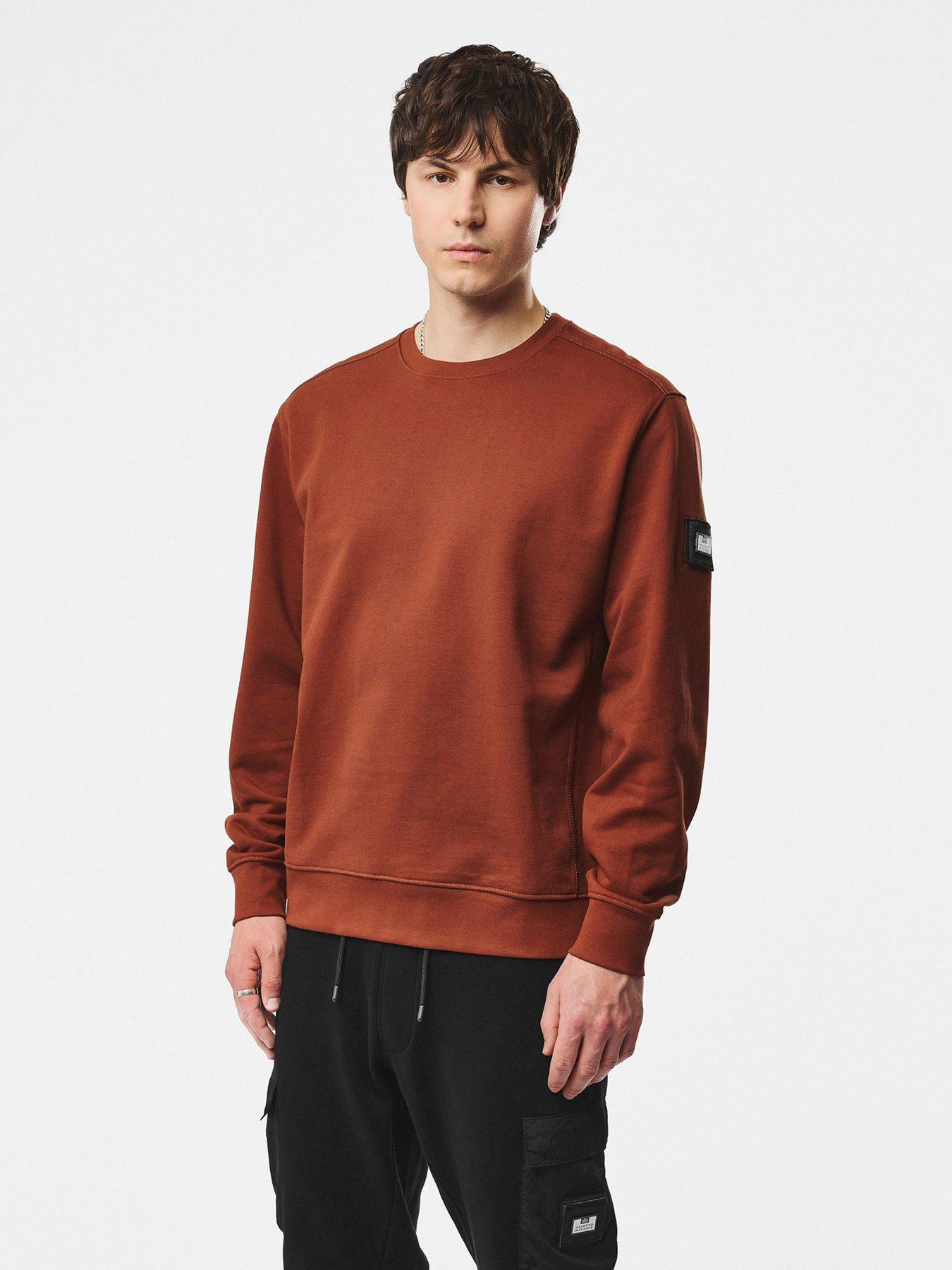 Image 1 of 6 of Weekend Offender Thunder Sweatshirt - Brown