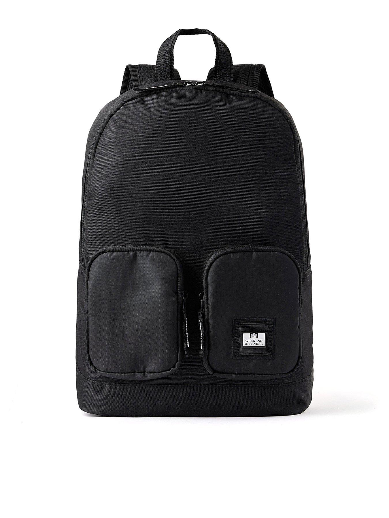 Image 1 of 5 of Weekend Offender Weekend Offender Classic Logo Backpack - Black