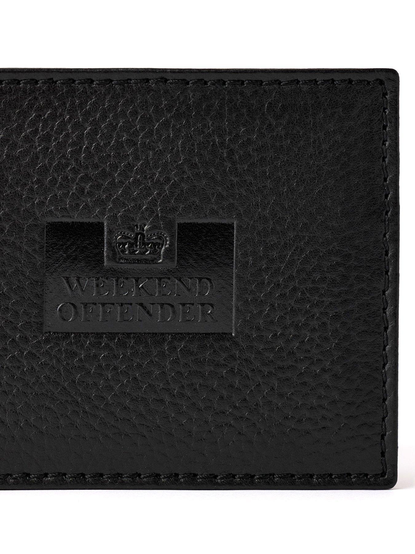 Image 4 of 5 of Weekend Offender Weekend Offender Boxed Billfold Wallet - Black