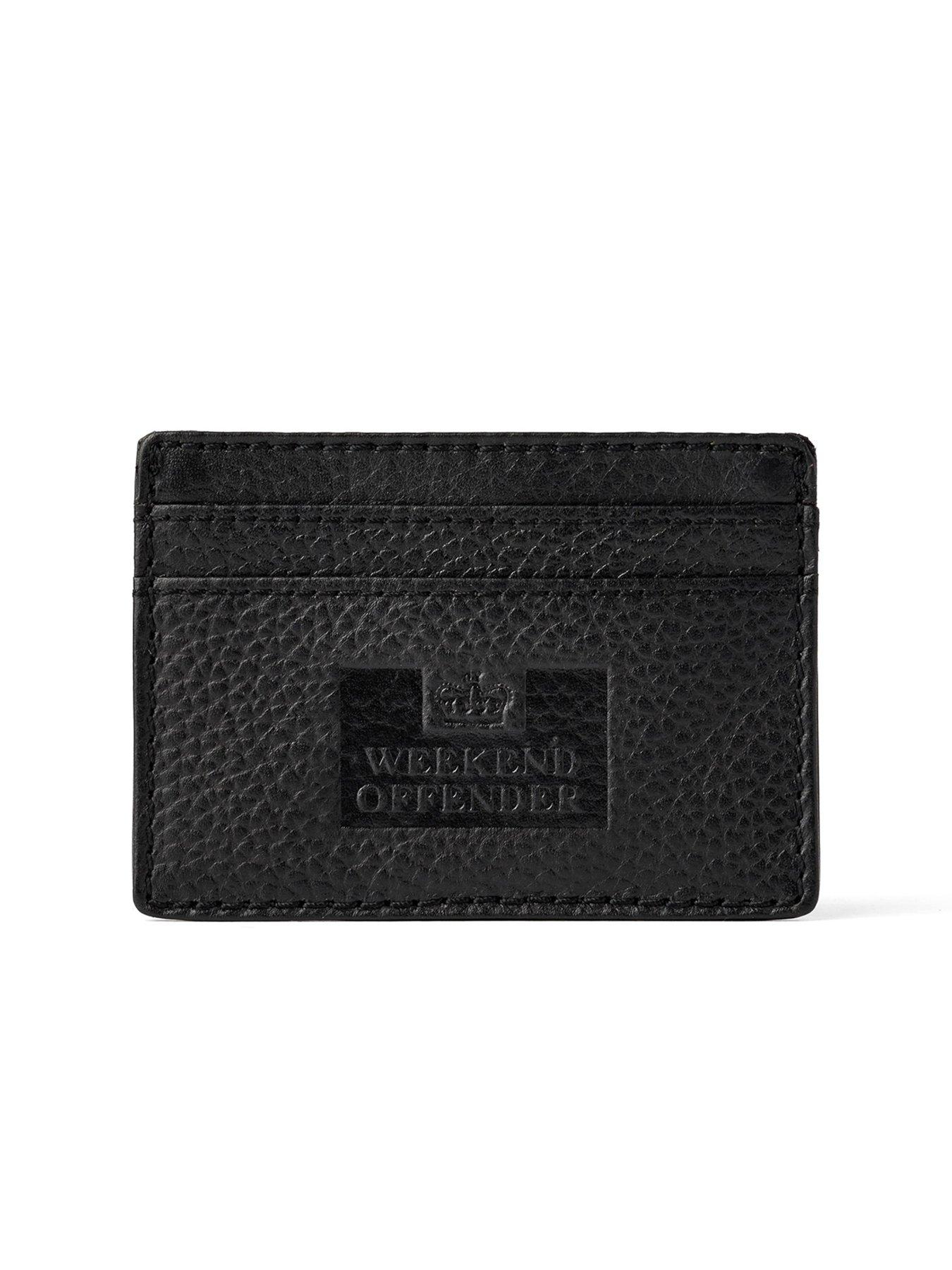 Image 2 of 4 of Weekend Offender Weekend Offender Boxed Card Holder - Black