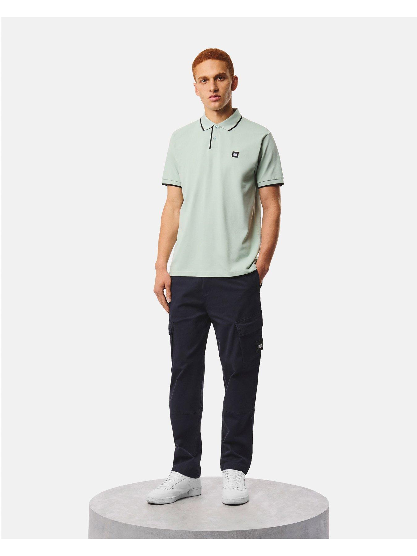 Image 1 of 6 of Weekend Offender Mens Eldon Cargo Trousers - Navy