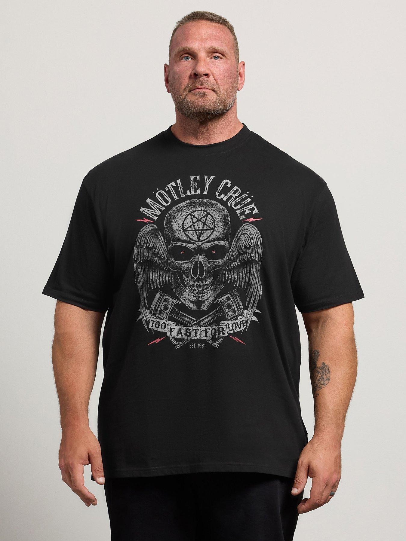 BadRhino Mens Extra Long Graphic T-Shirt, Black, Size 3Xl, Men