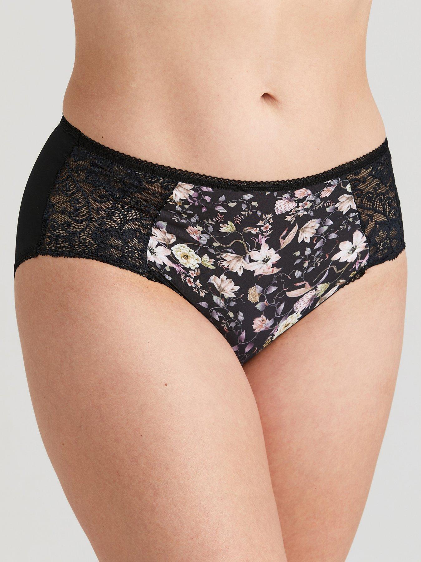 Miss Mary of Sweden Fauna Panty - Black