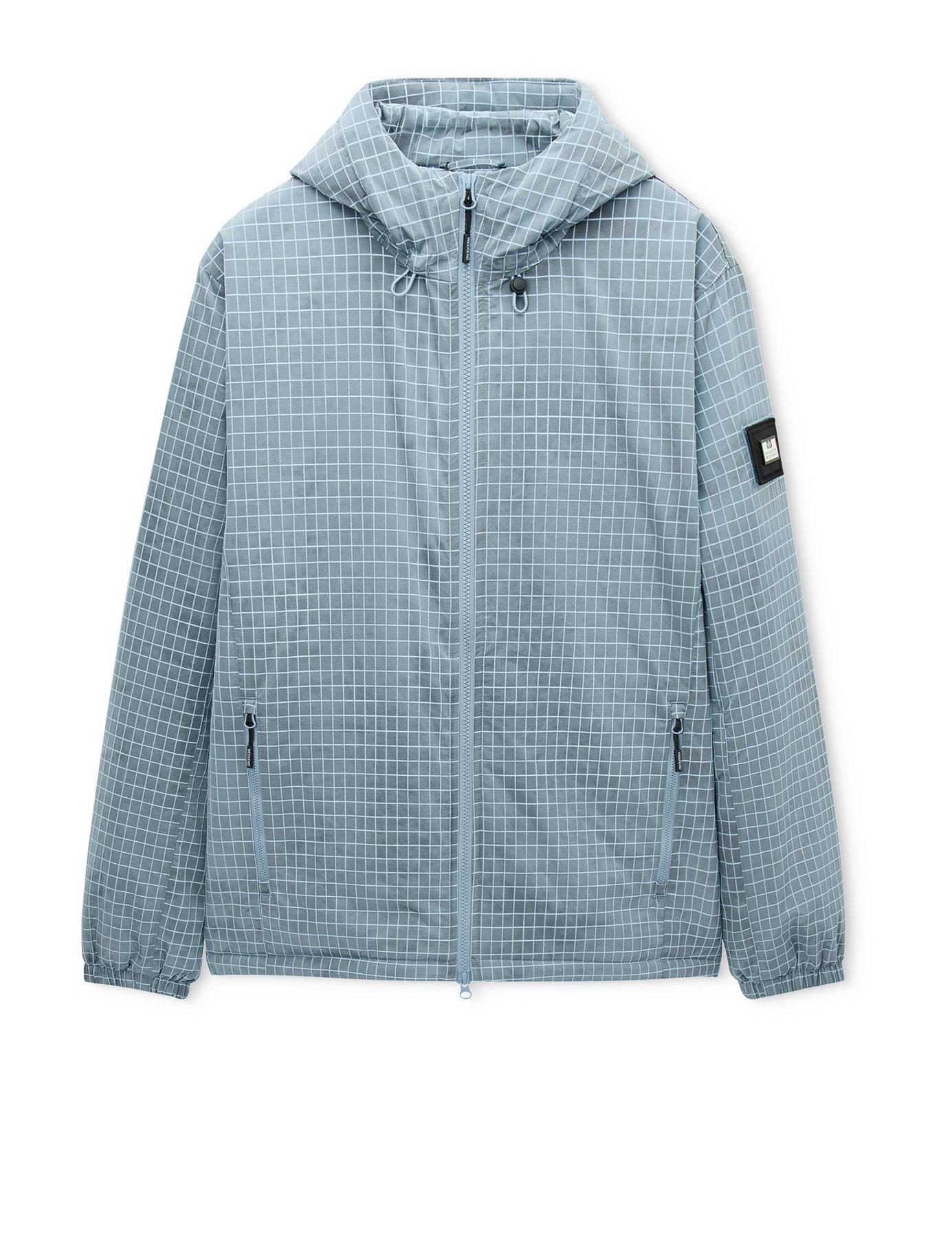 Image 6 of 7 of Weekend Offender Mens Vettel Thermo Hooded Jacket - Peruvian Blue