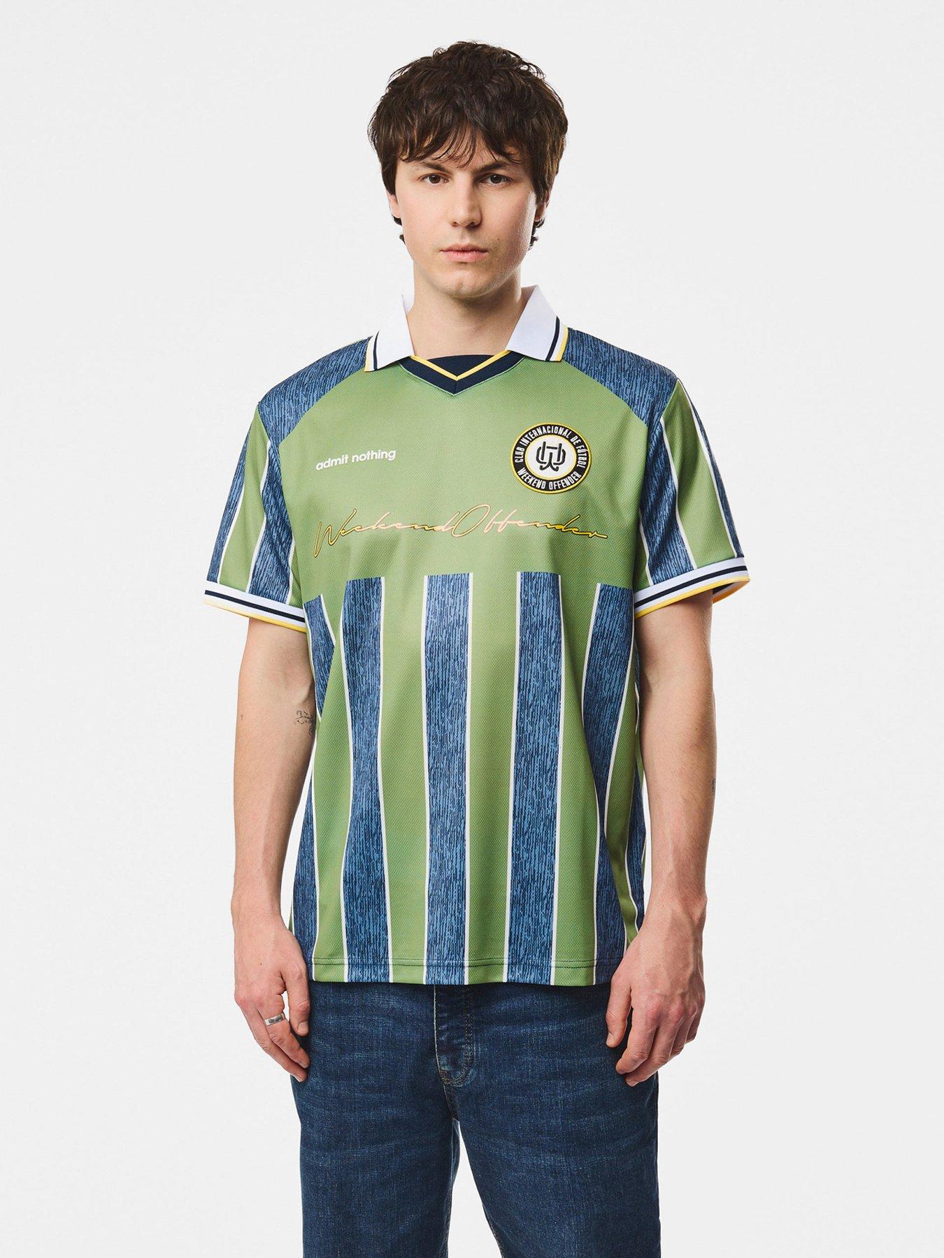 Weekend Offender Zanetti Football Shirt - Green