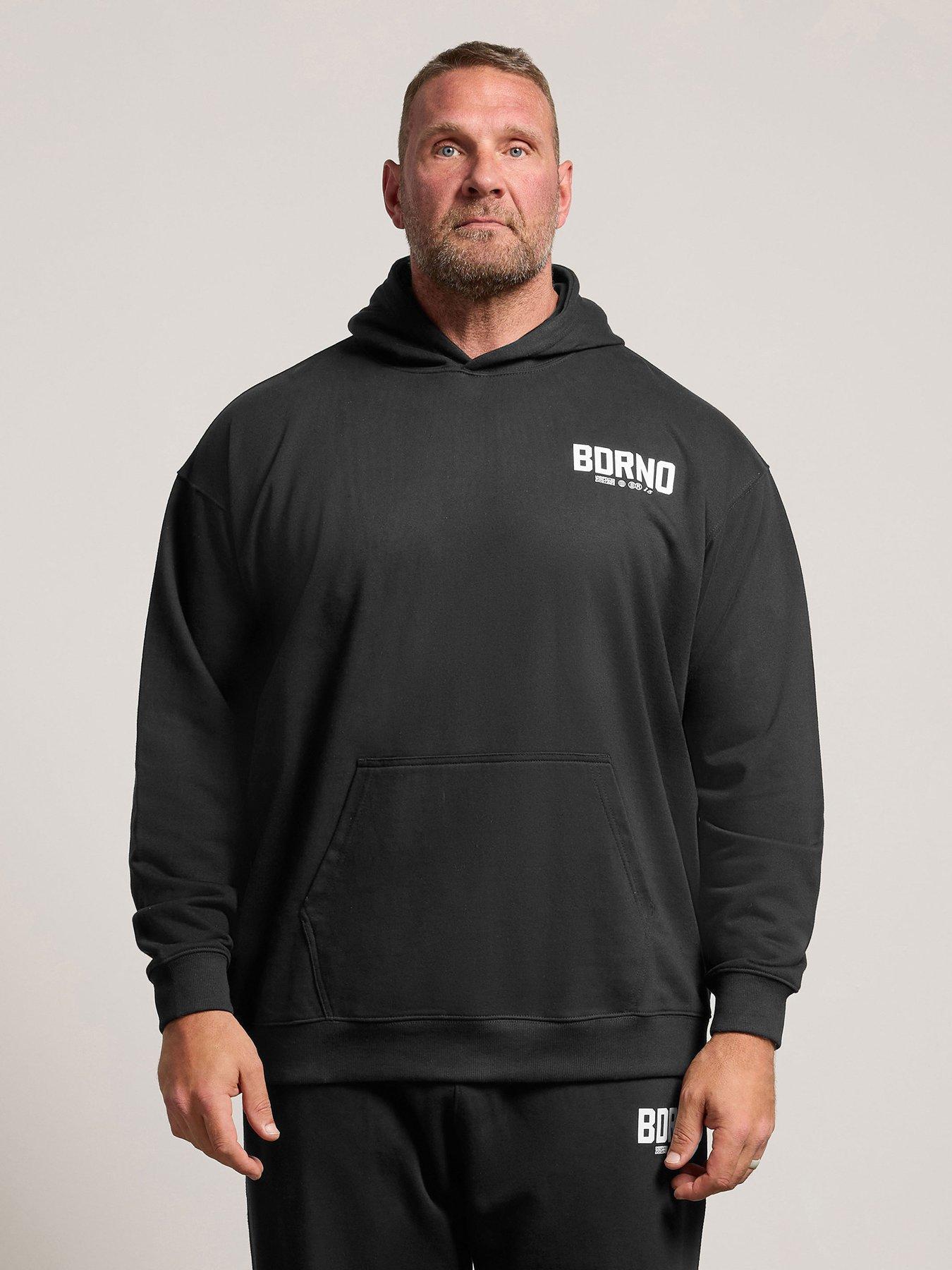 BadRhino Logo Hoodie, Black, Size 3Xl, Men