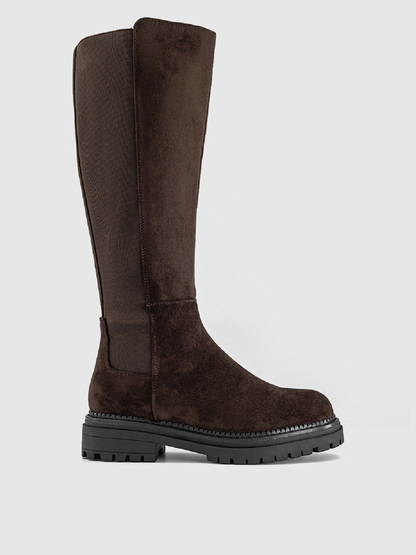 Image 1 of 4 of OFFICE Koko - Stretch Back Knee High Boots