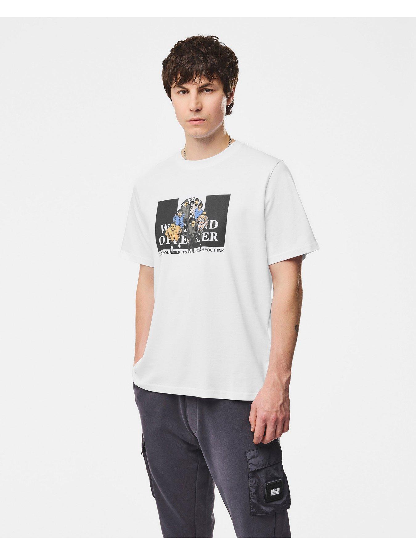 Weekend Offender Aka Graphic Print Short Sleeve T-Shirt - White